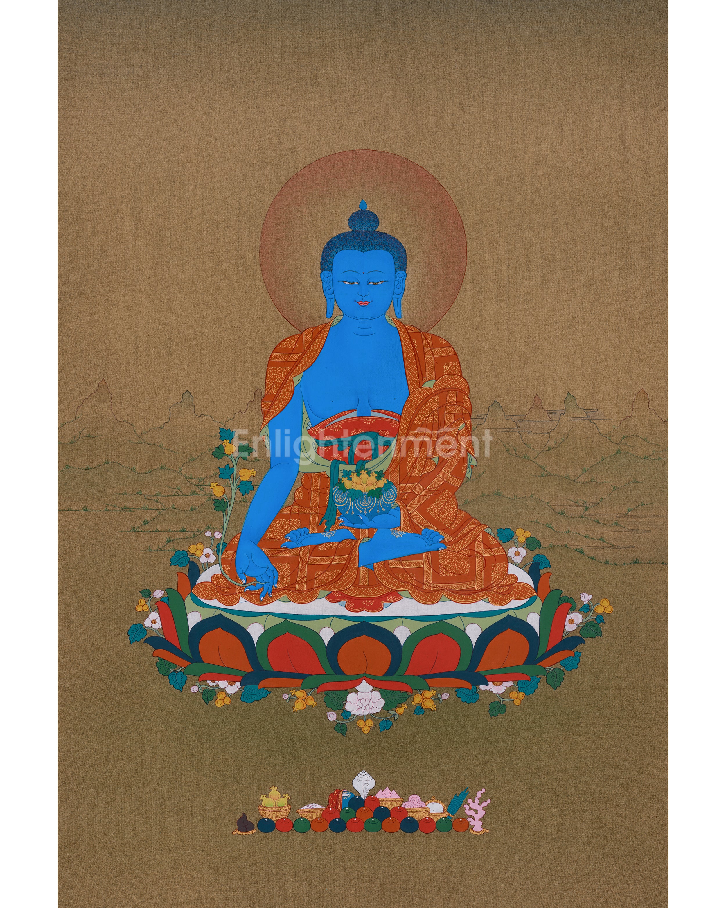 Bhaisajyaguru Buddha Art