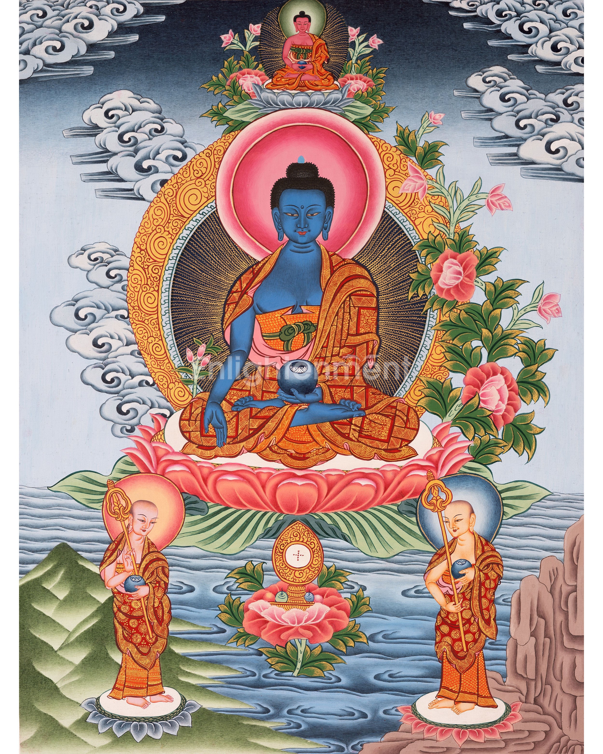 Bhaisajyaguru Thangka