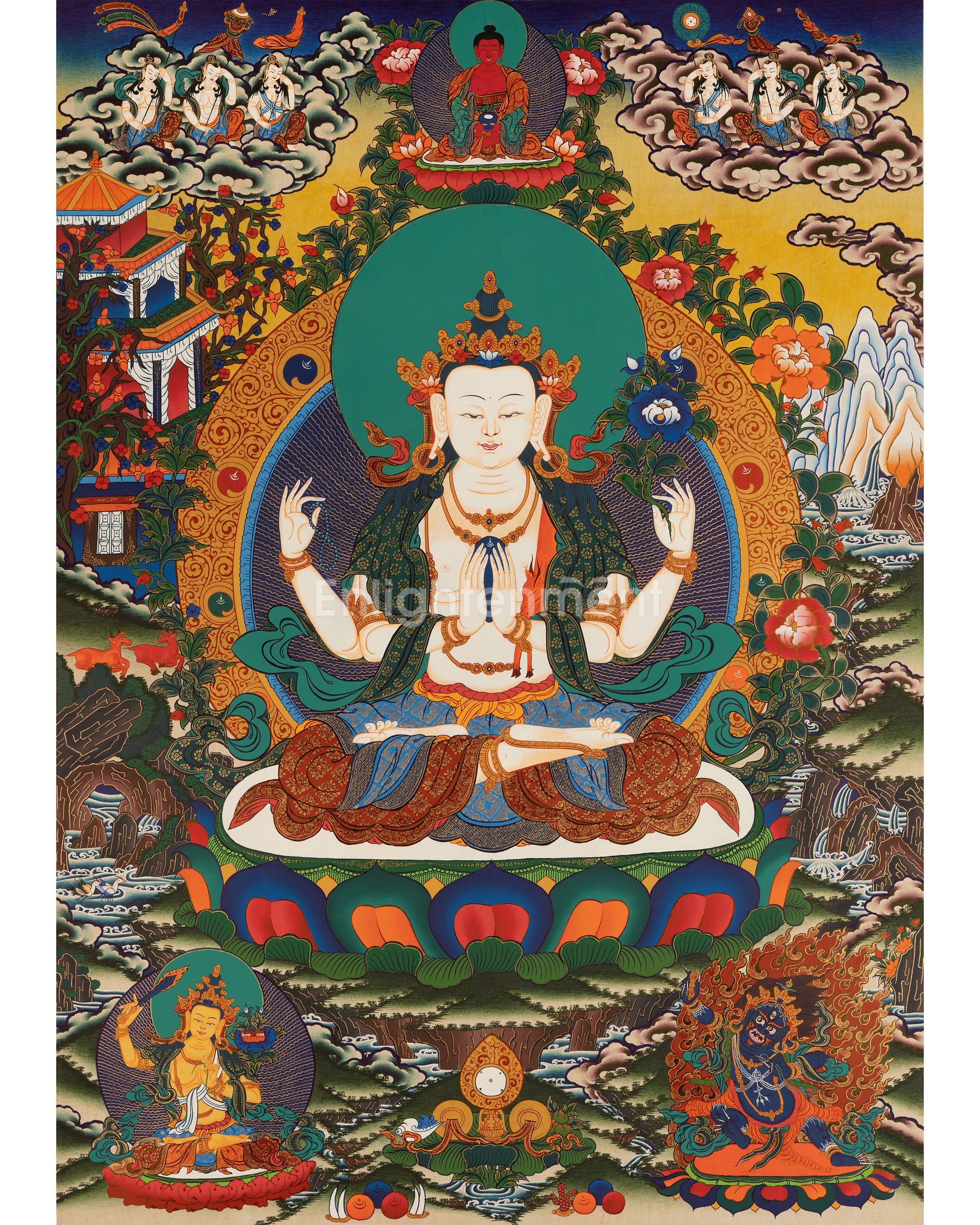 Bodhisattva Avalokitesvara Thangka