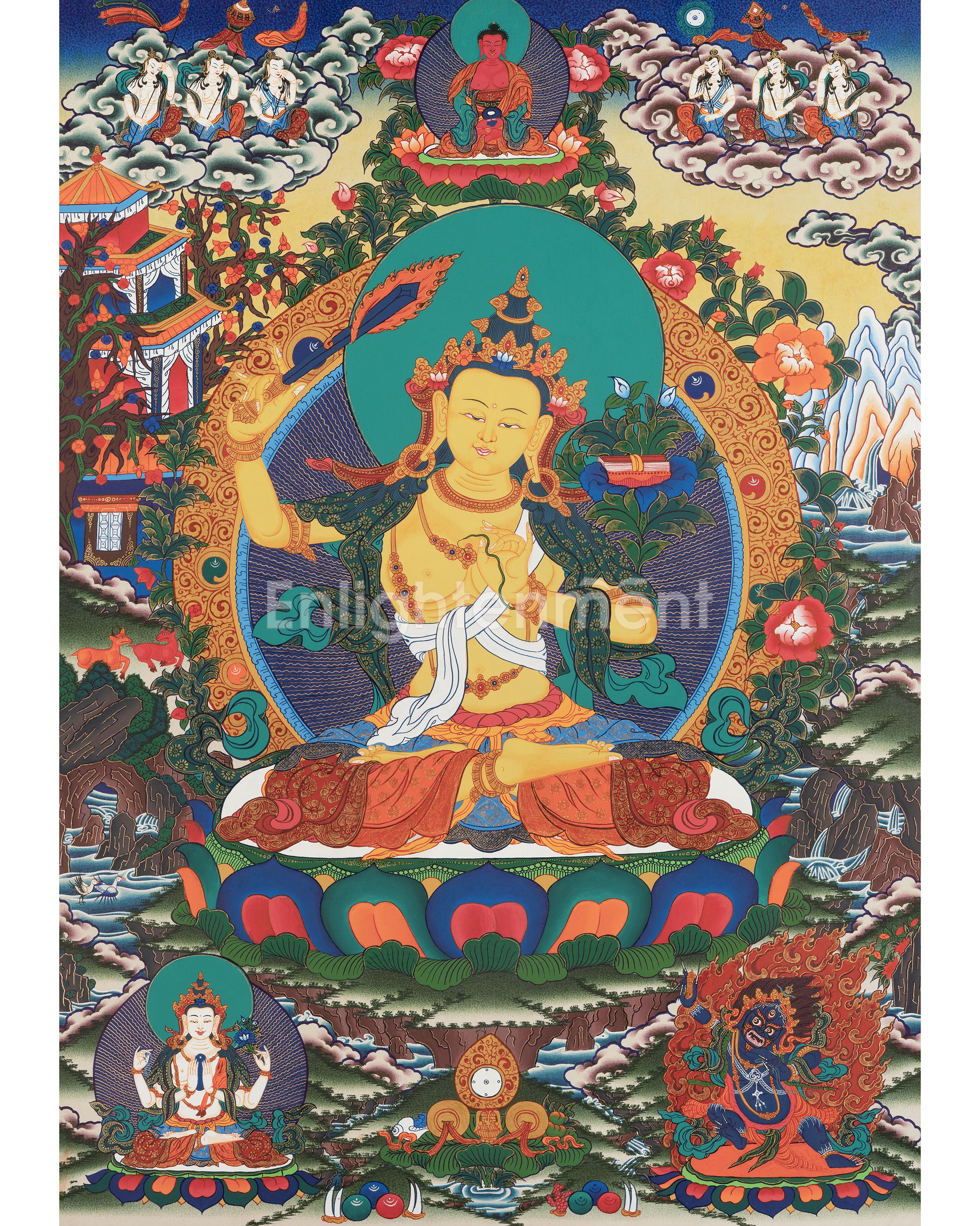 Manjushri, Bodhisattva Of Wisdom