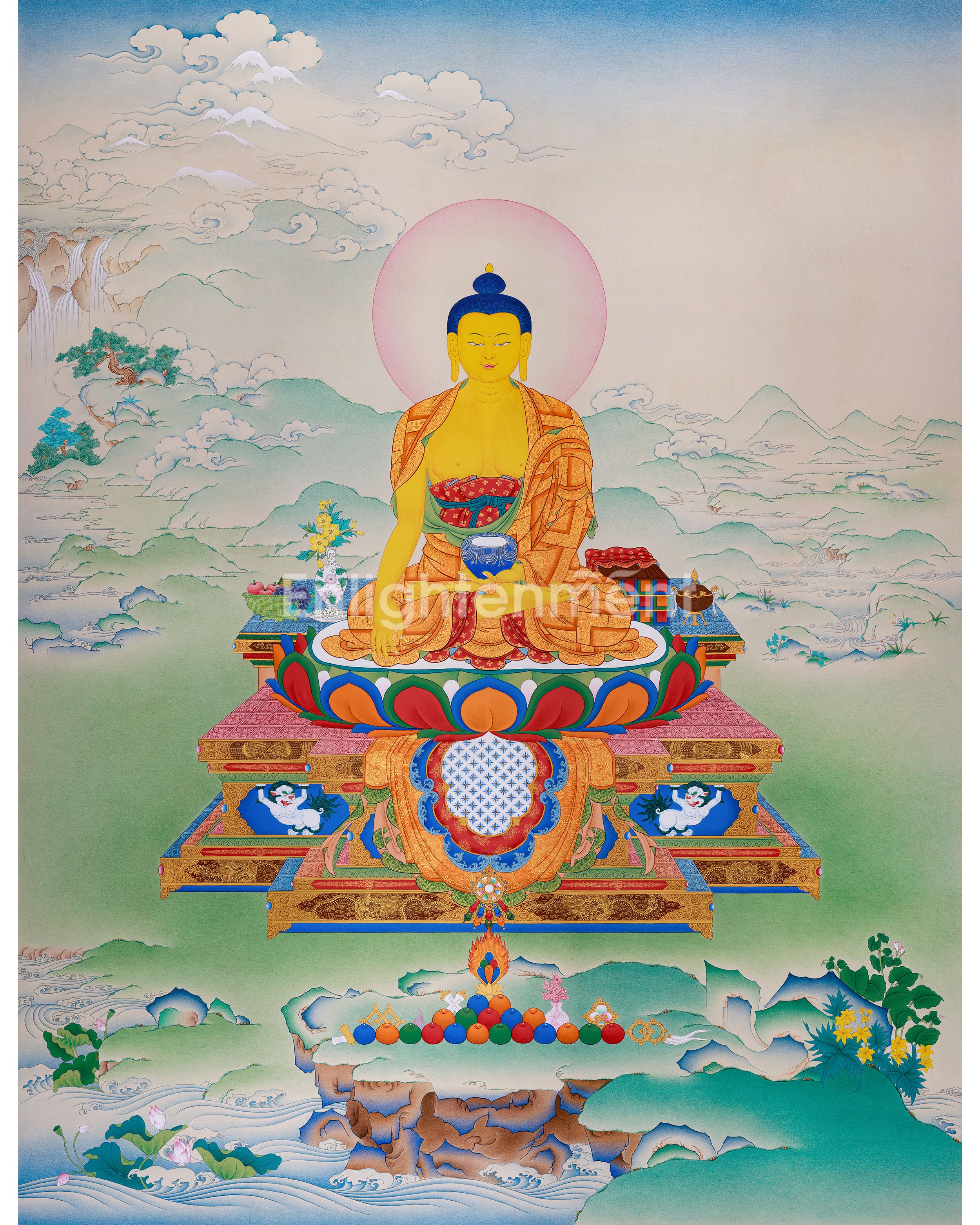 Extra Large Buddha Shakyamuni Thangka