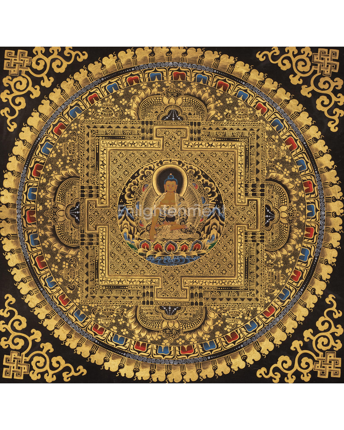 Buddha Mandala Vajrayana Art