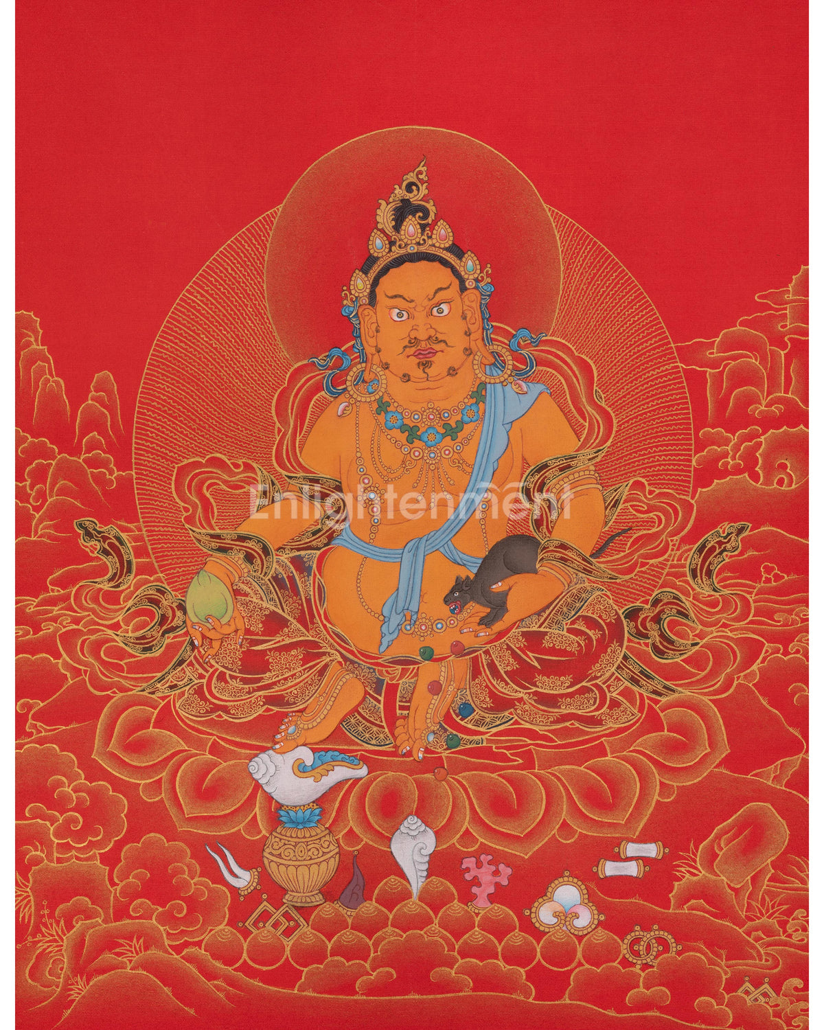 Buddhist Dzambhala Art