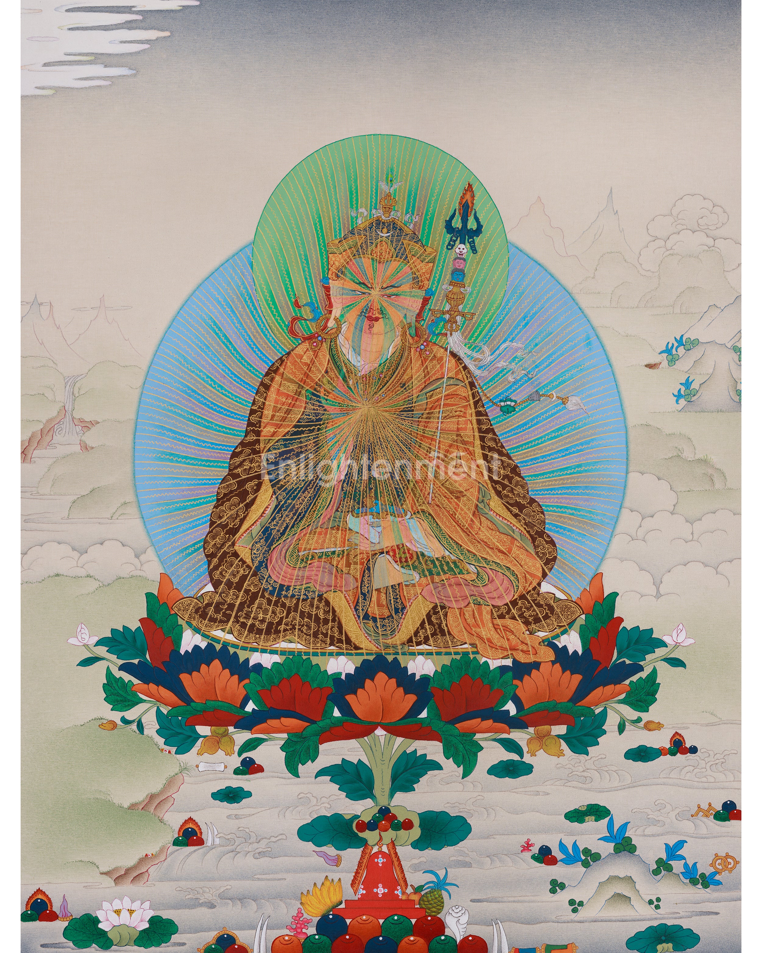 Buddhist Guru Rinpoche Art