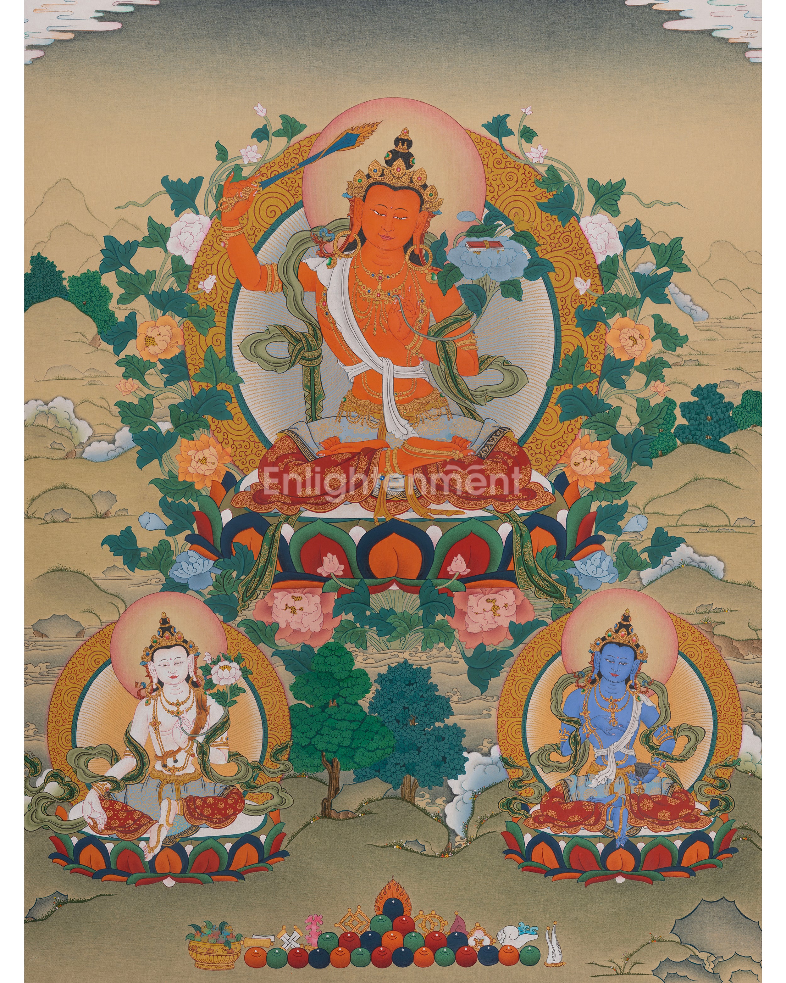 Buddhist Manjushri Art