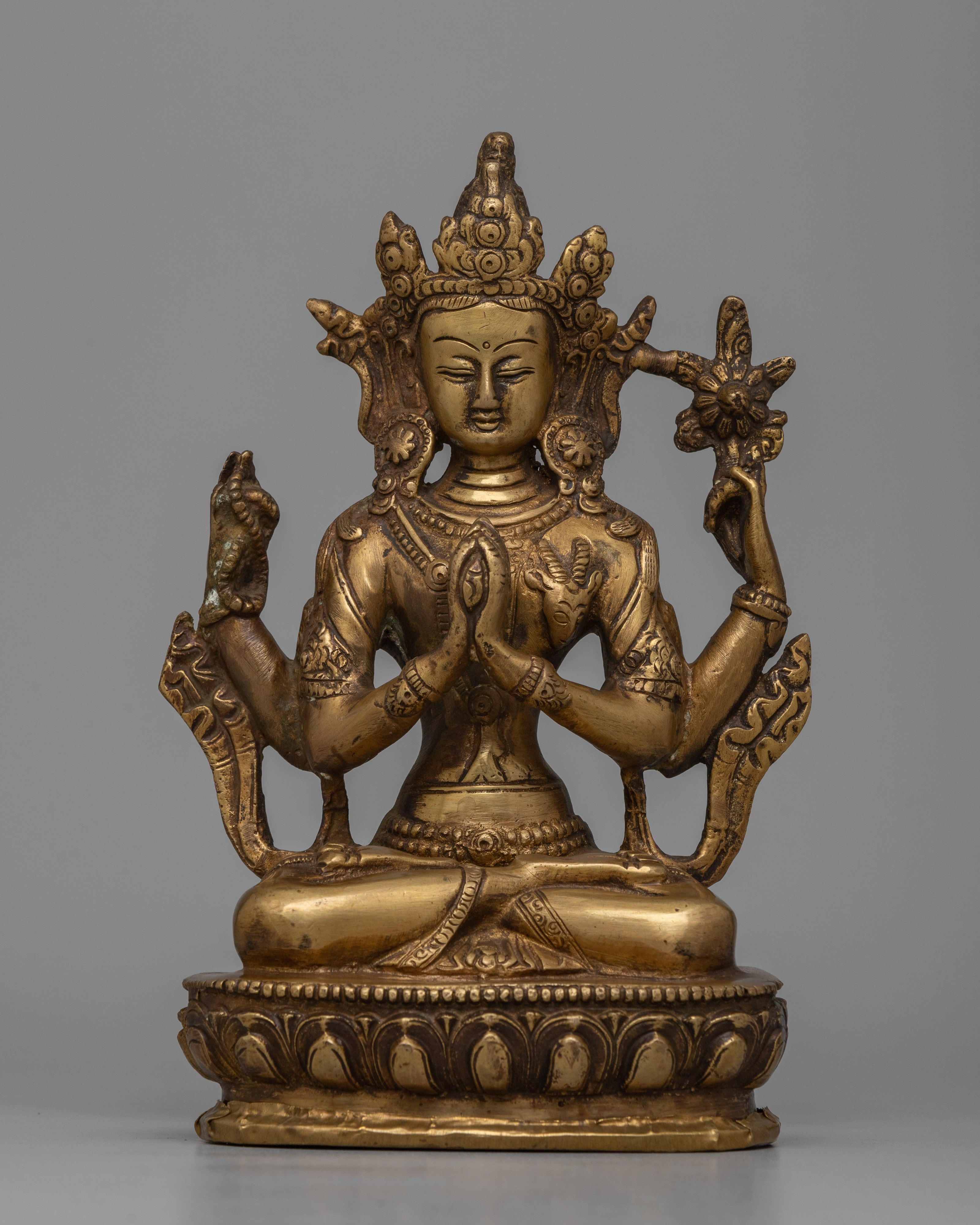 Chenrezig Charm Statue 