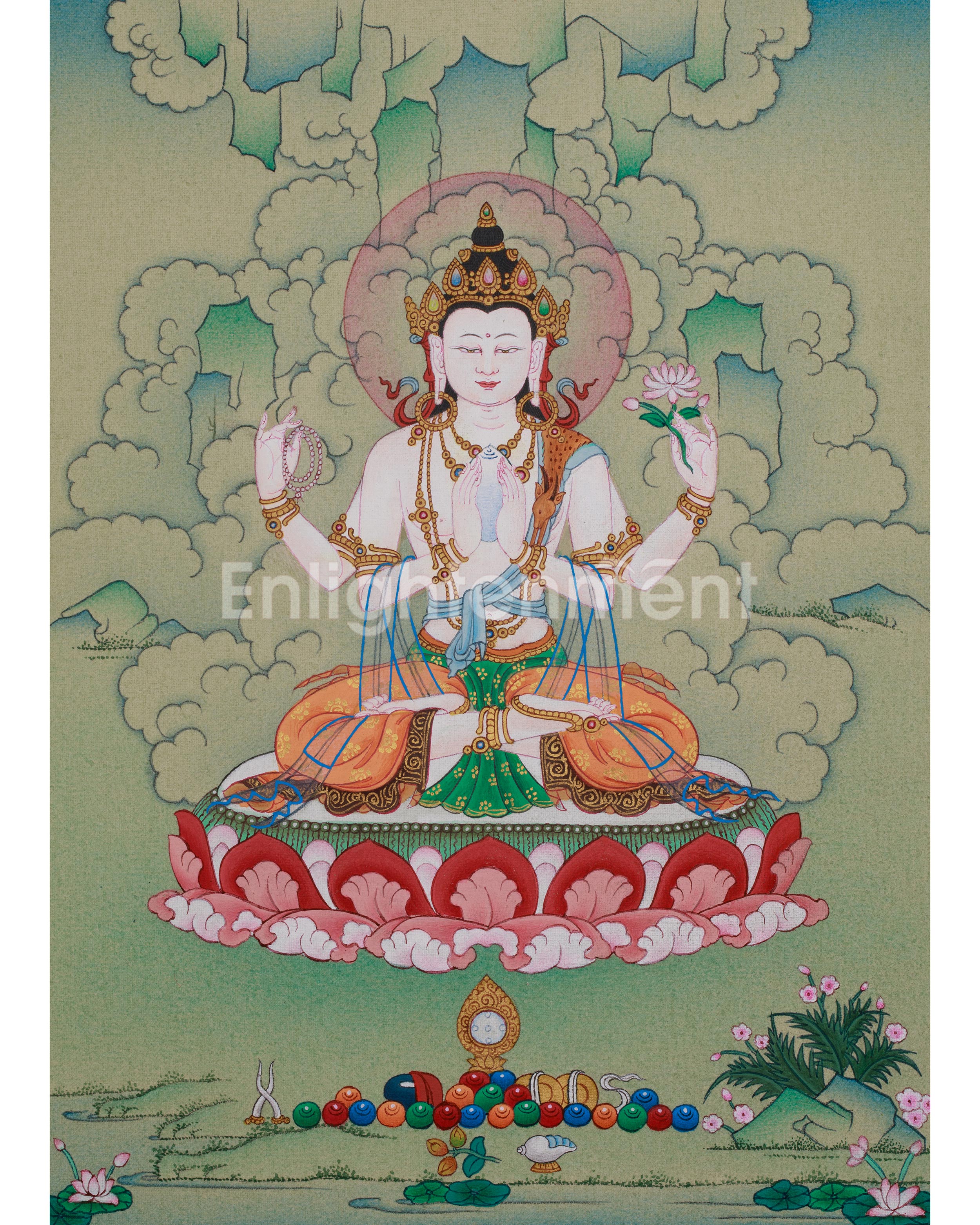 Chenrezig Buddhist Art