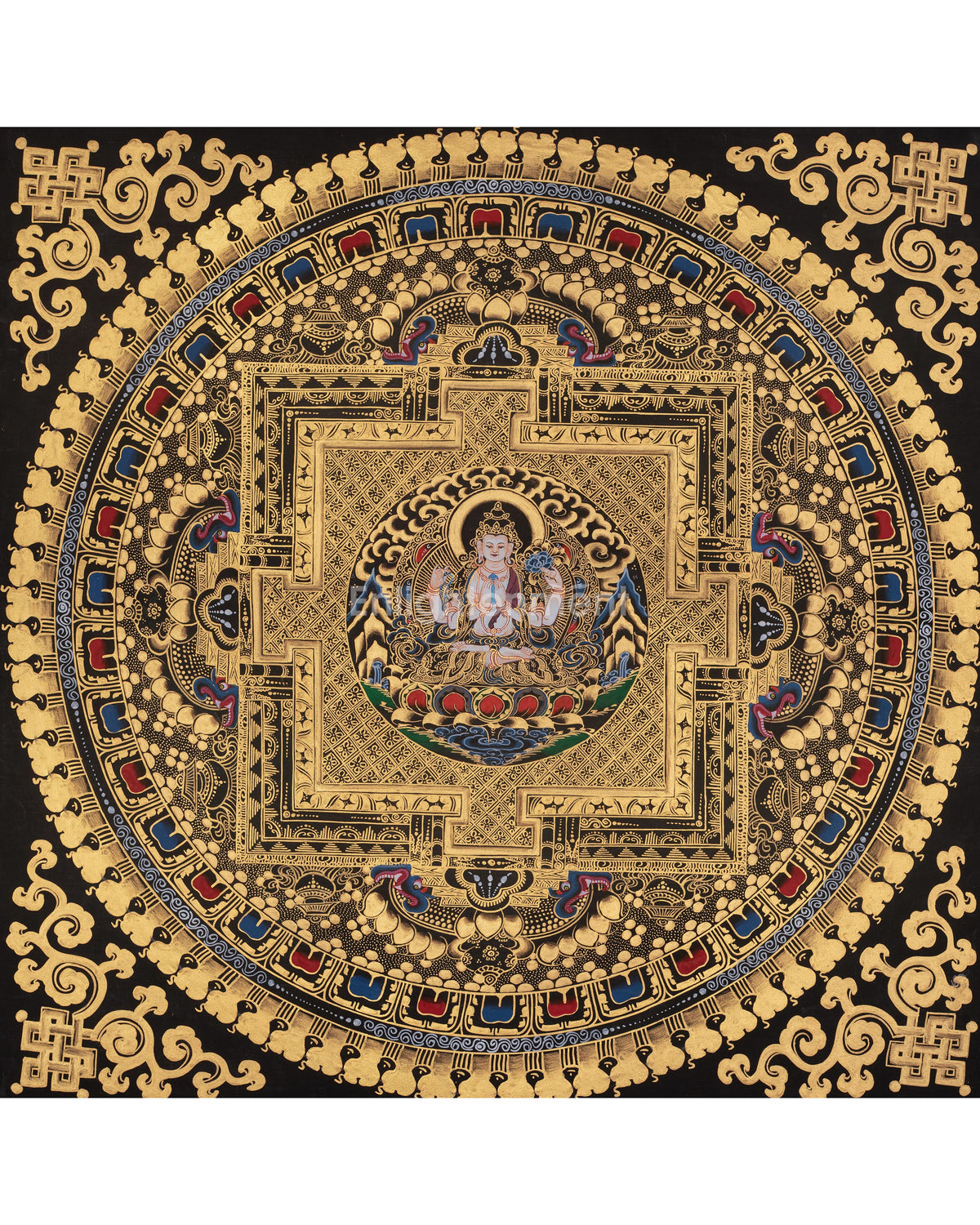Chenrezig Mandala Artwork