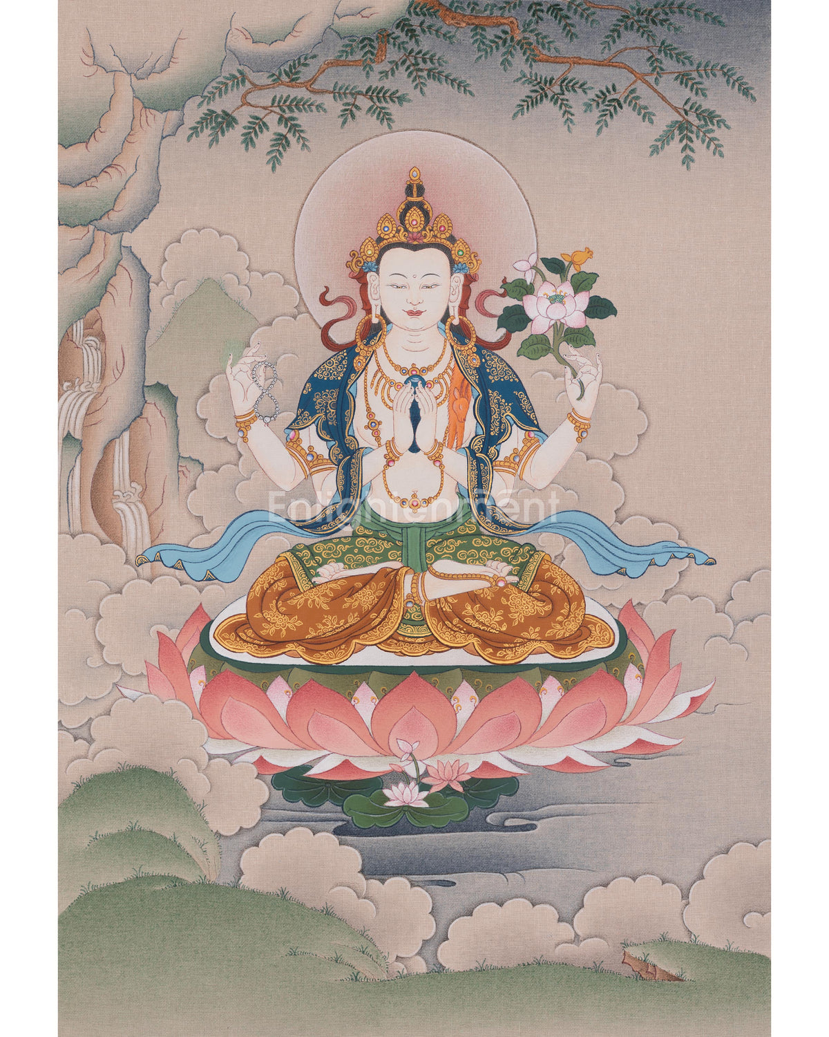 Chenrezig Tibetan Buddhist Art