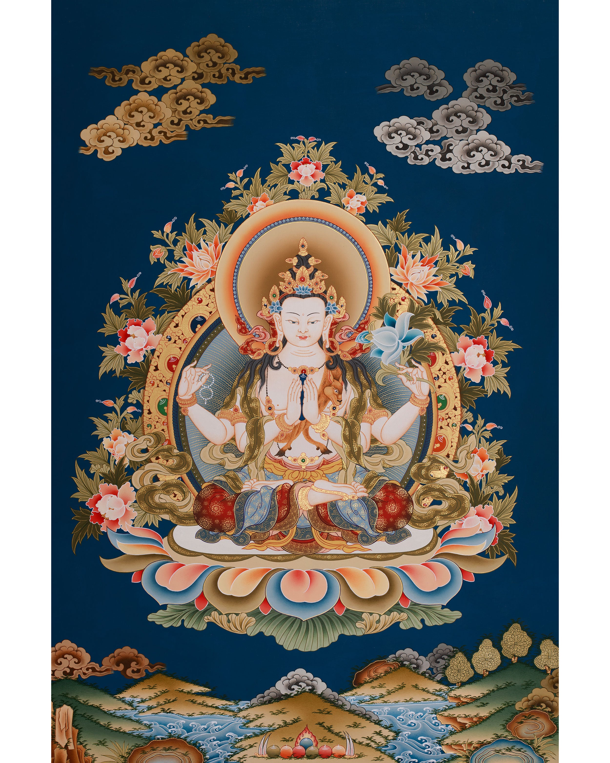 Compassionate Buddha Chenrezig