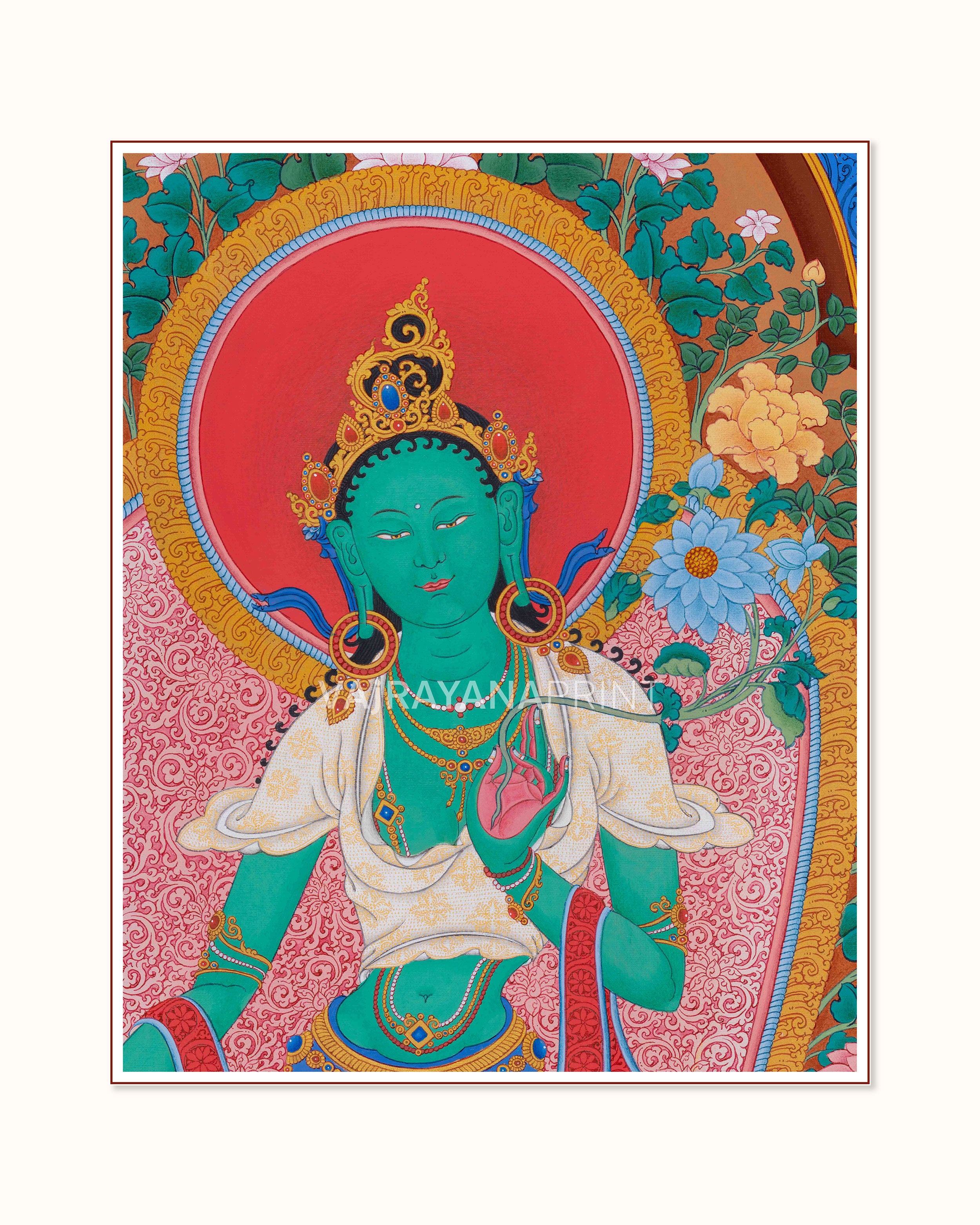 Compassionate Goddess Green Tara