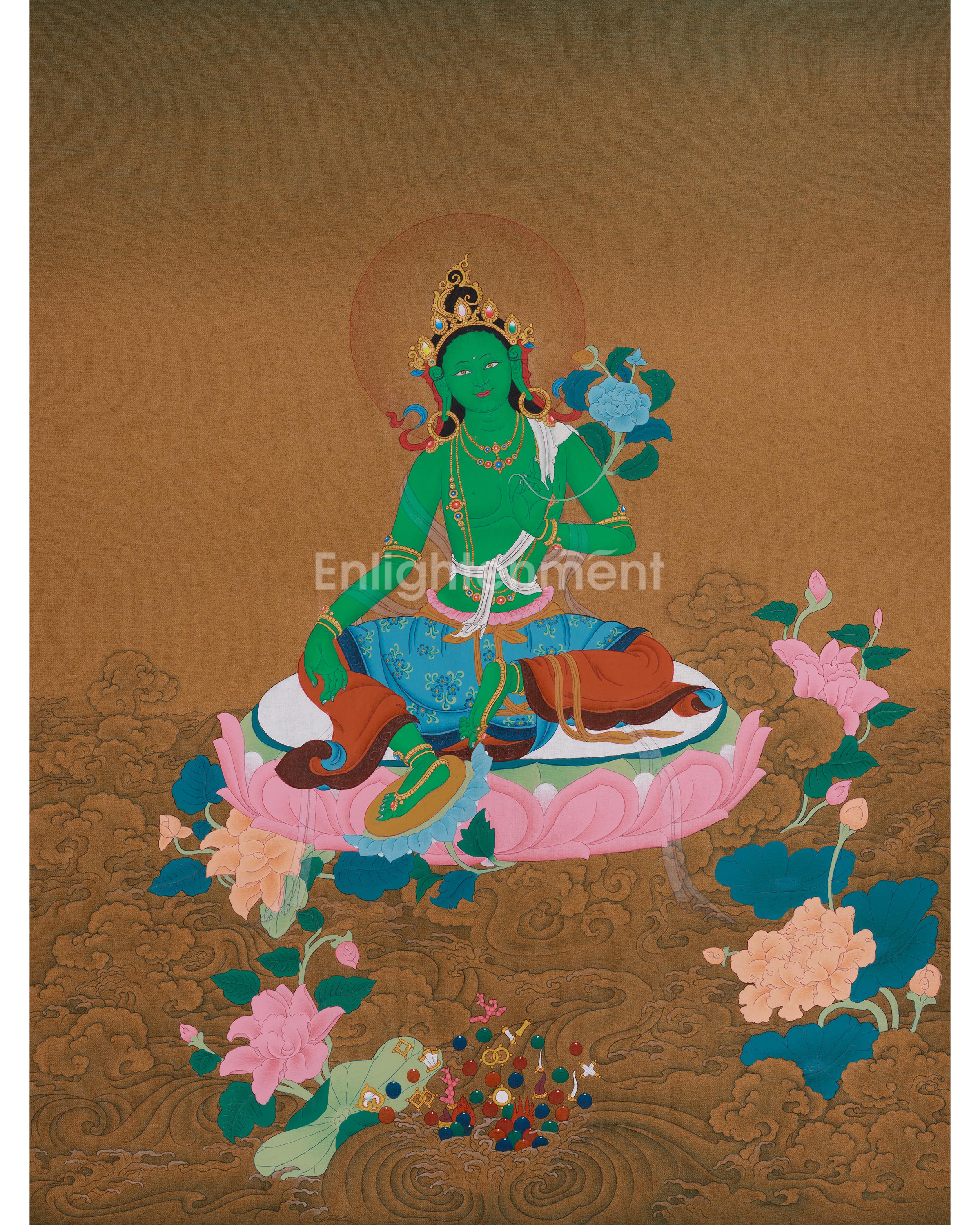 Divine Art Of Green Tara