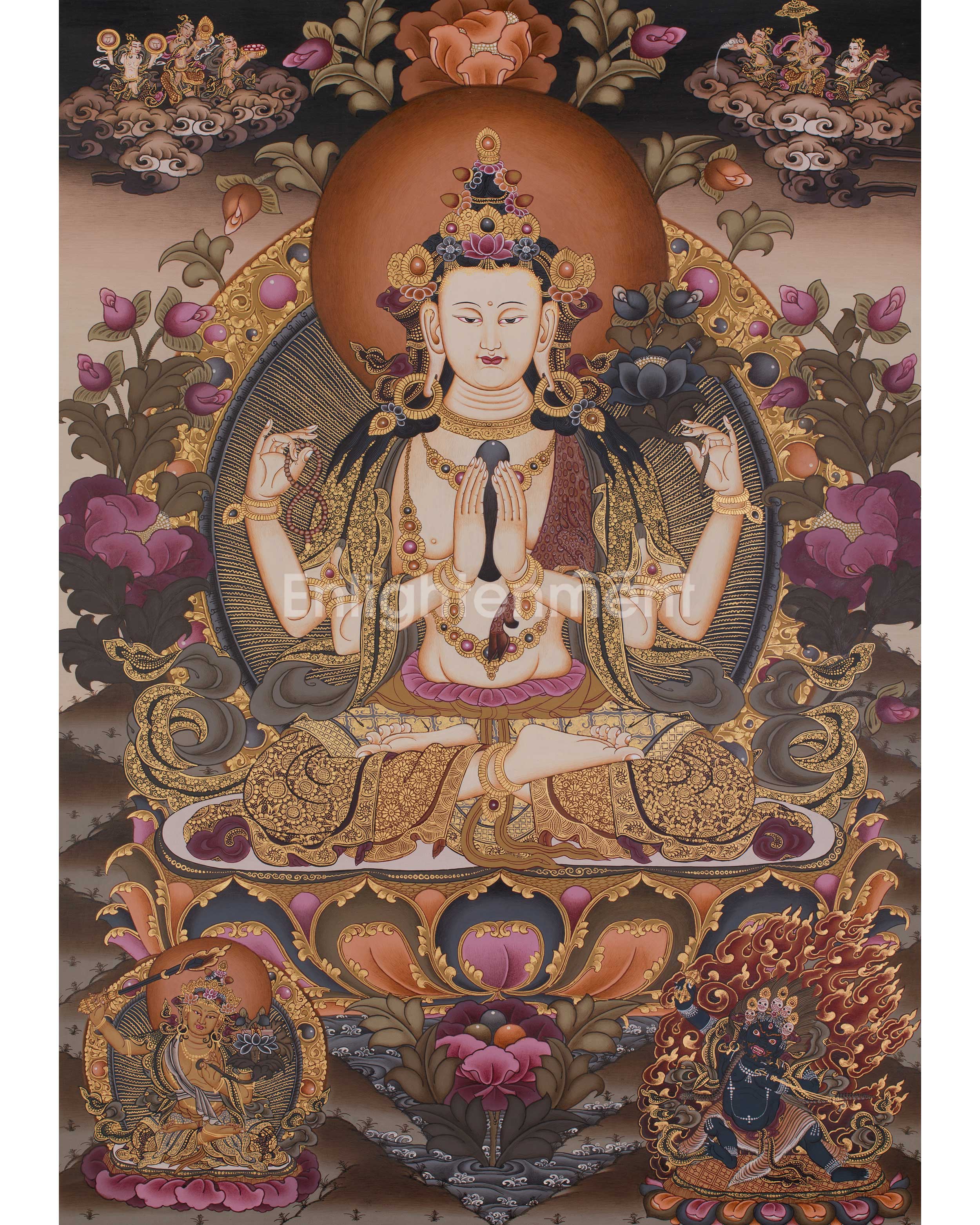 Divine Four-Armed Chenrezig