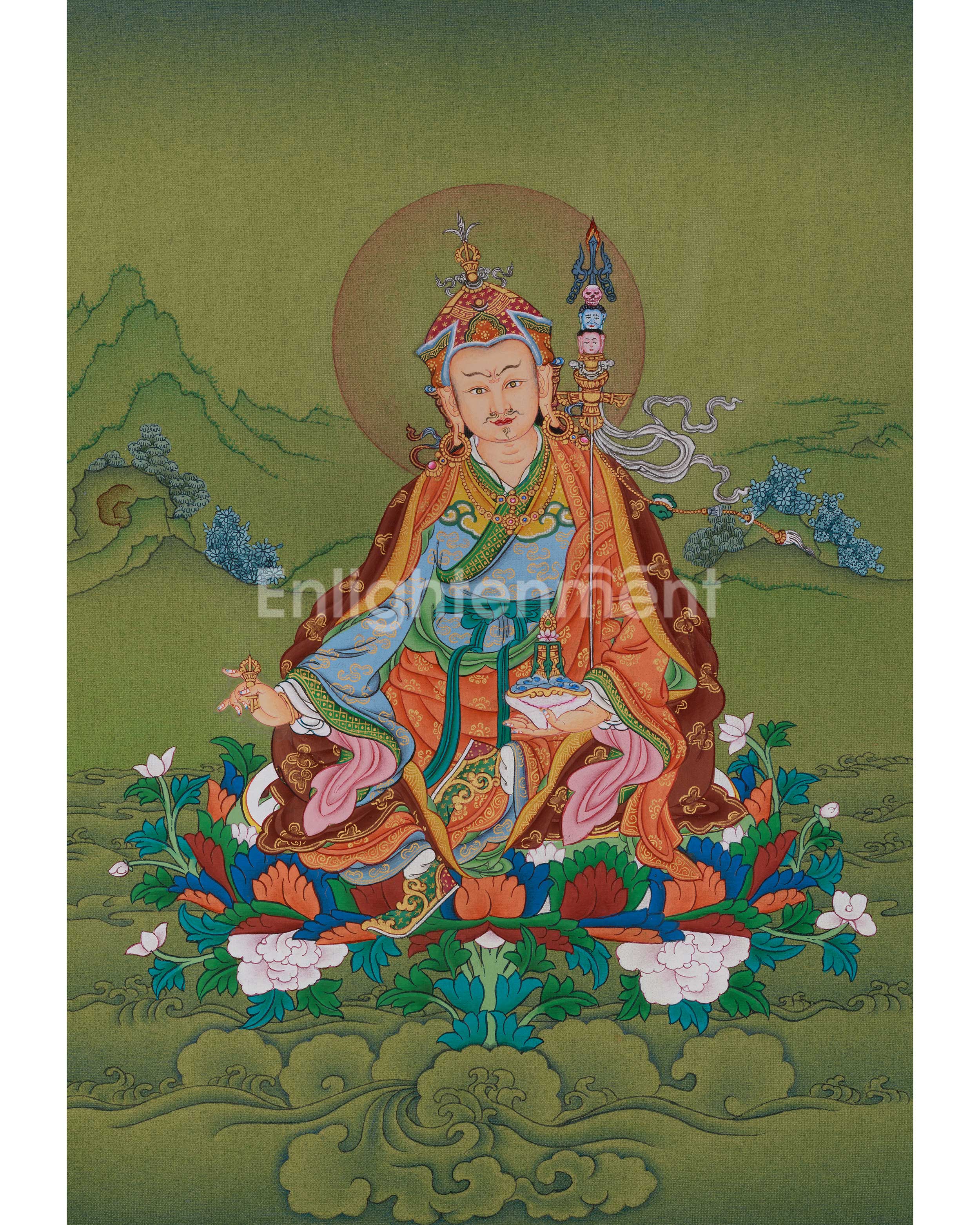 Divine Guru Rinpoche Artwork