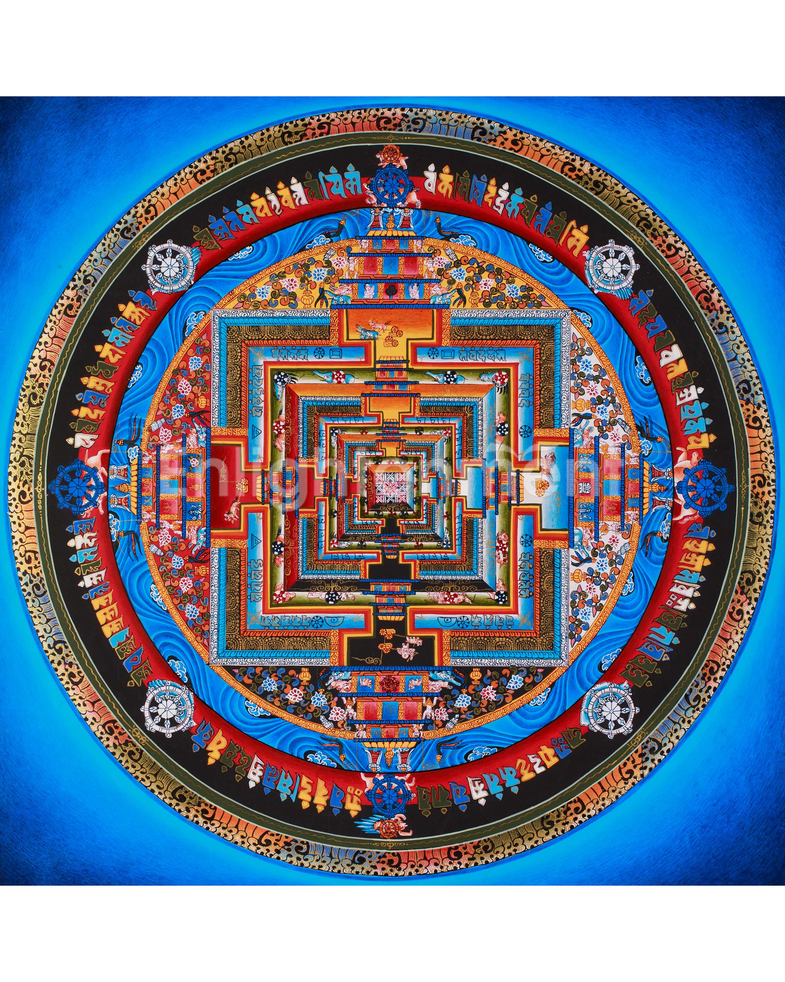 Divine Kalachakra Mandala Art