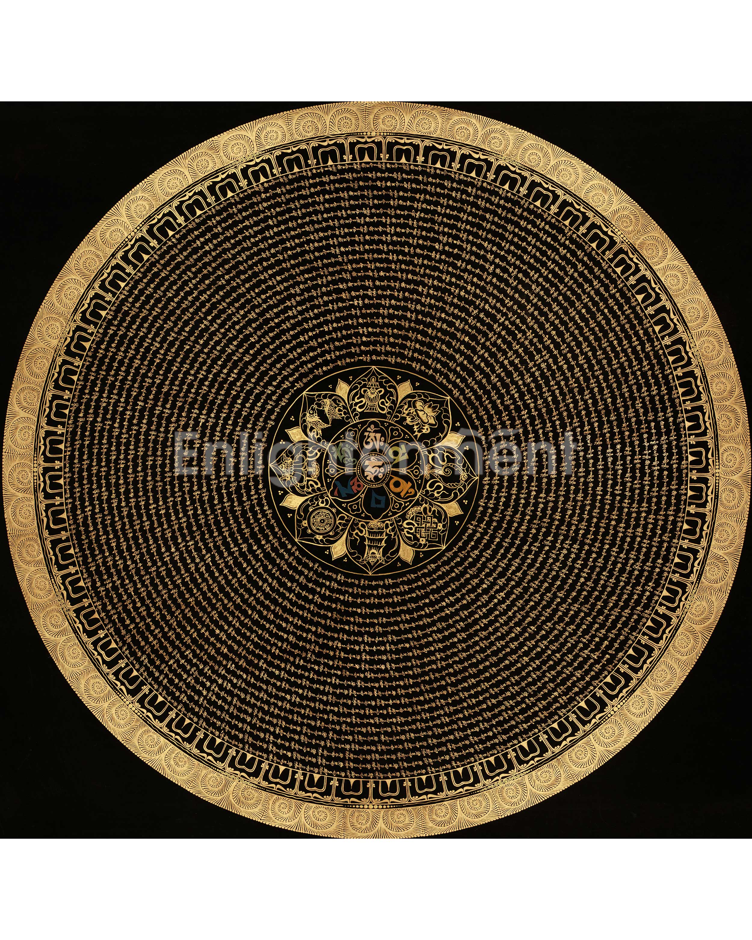 Divine Mantra Mandala Thangka