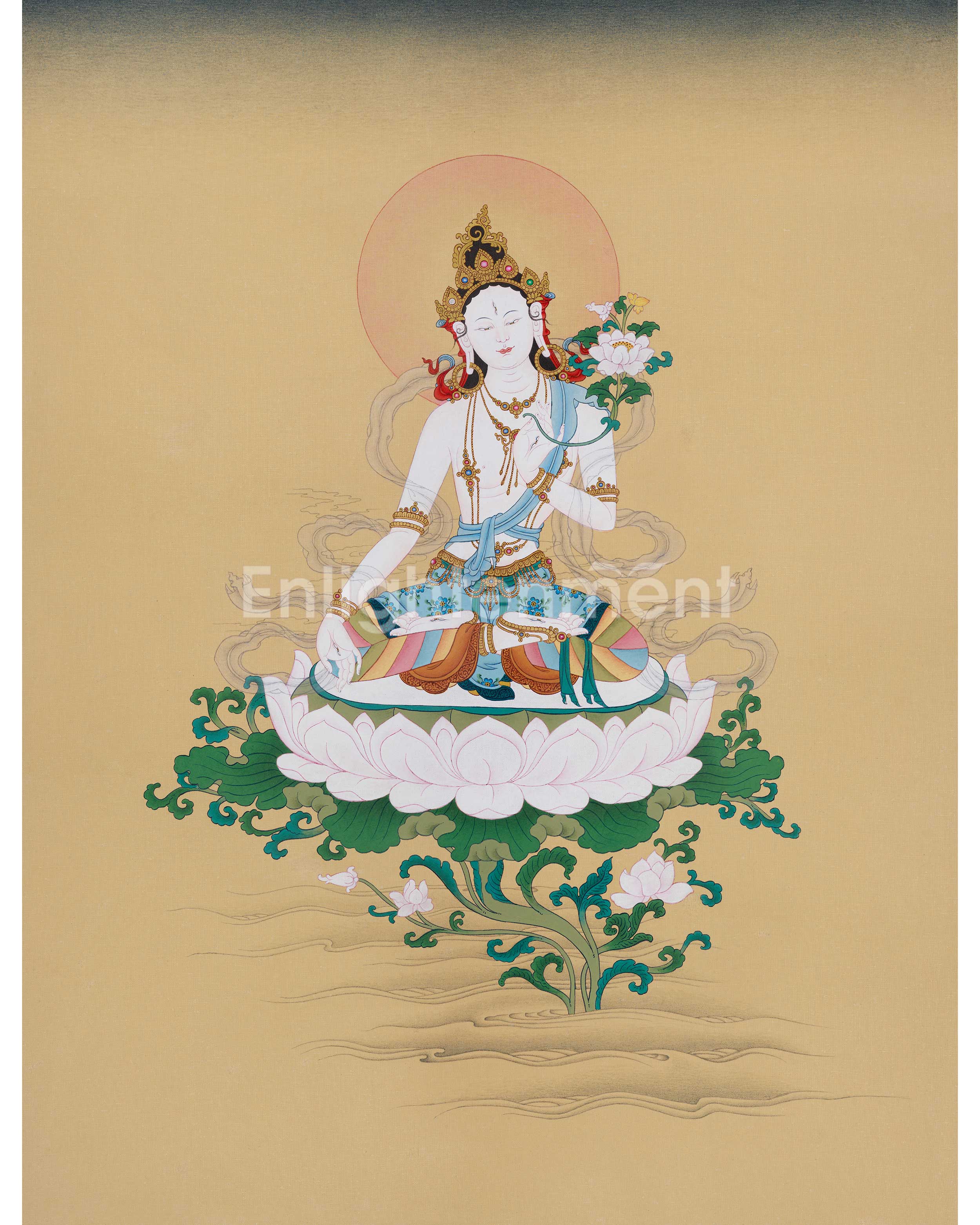 Divine Thangka of Sita Tara