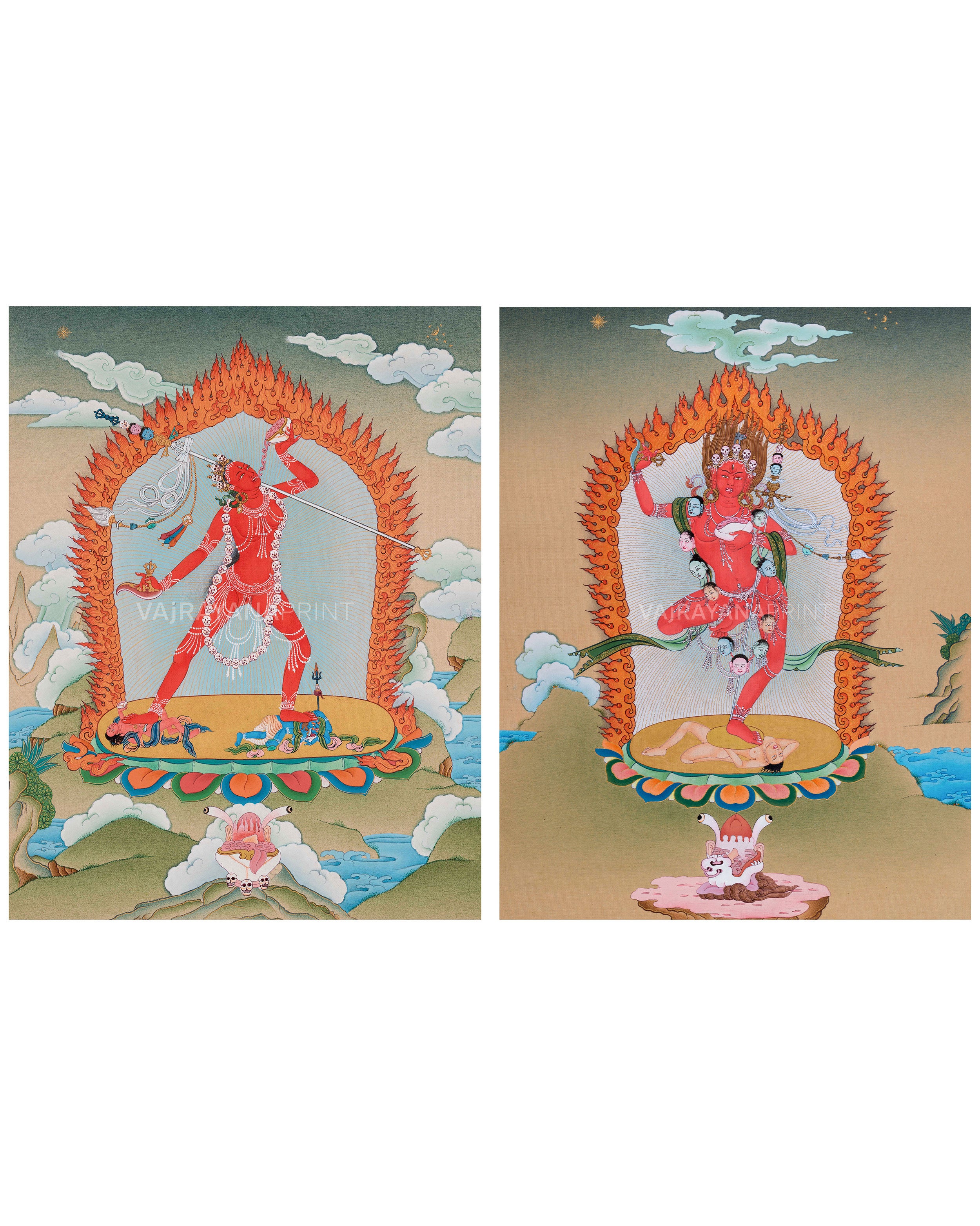 Dorje-Phagmo-Vajrayogini-Print Set