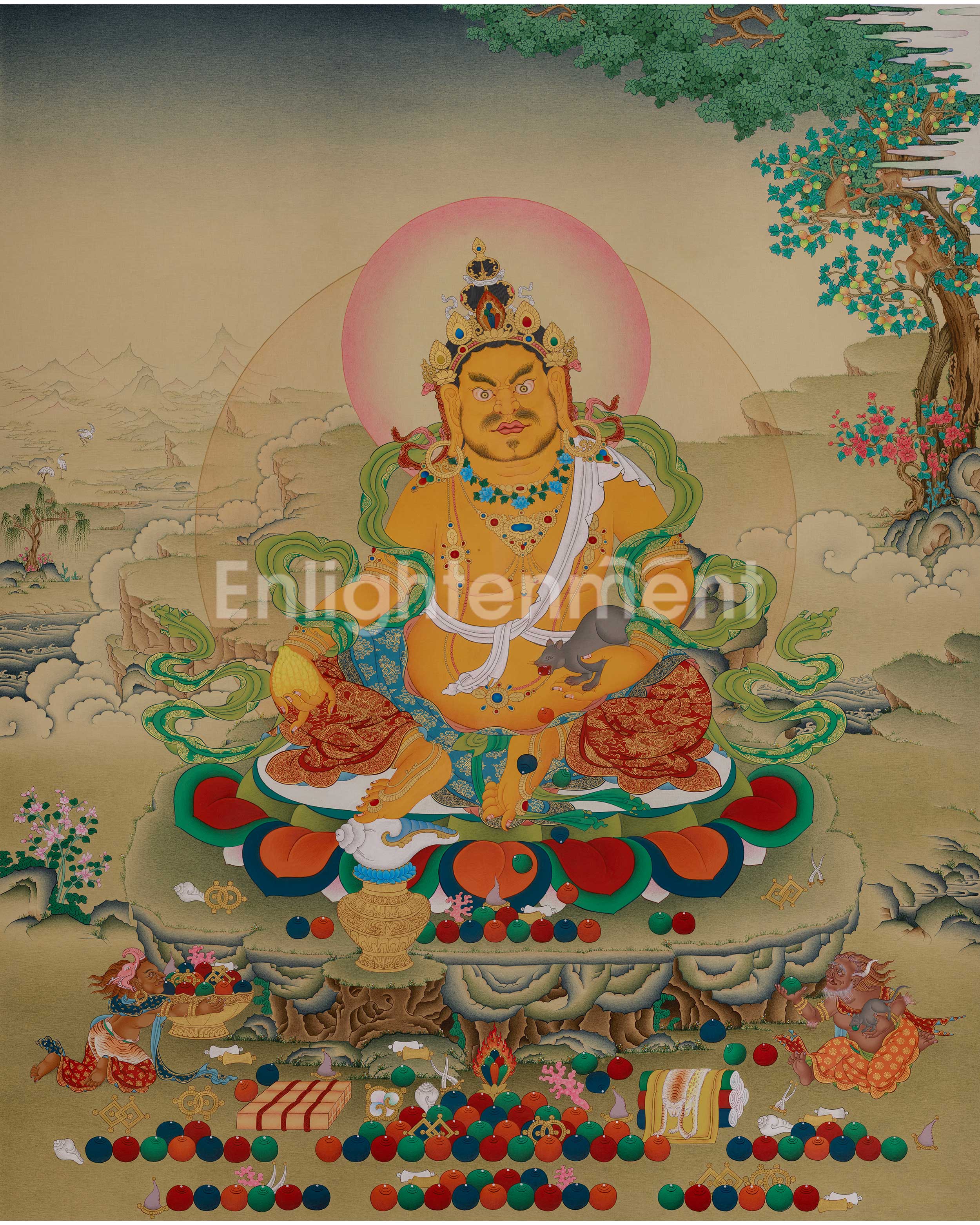 Dzambhala Prosperity Meditation Artwork