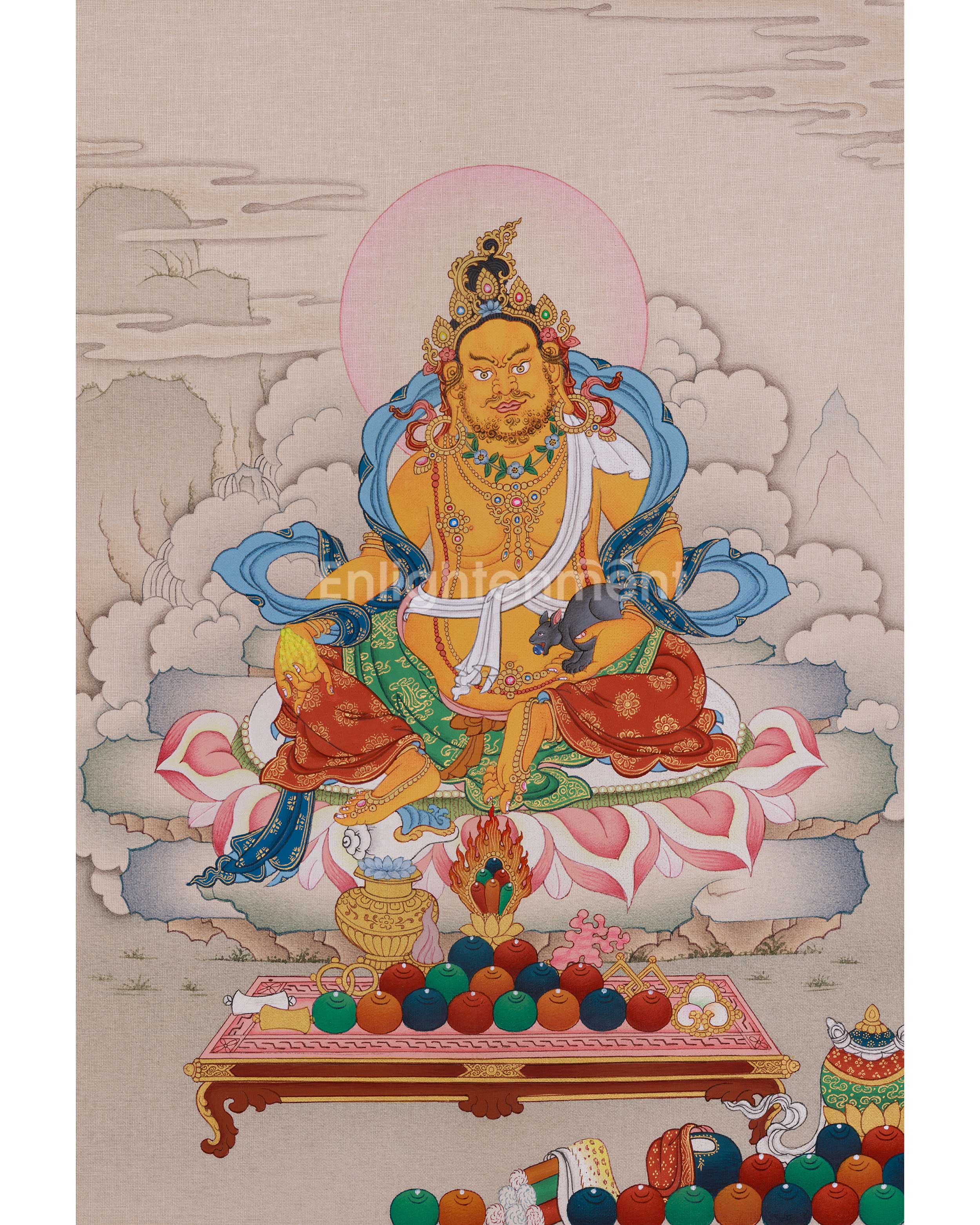 Dzambhala, The God of Wealth