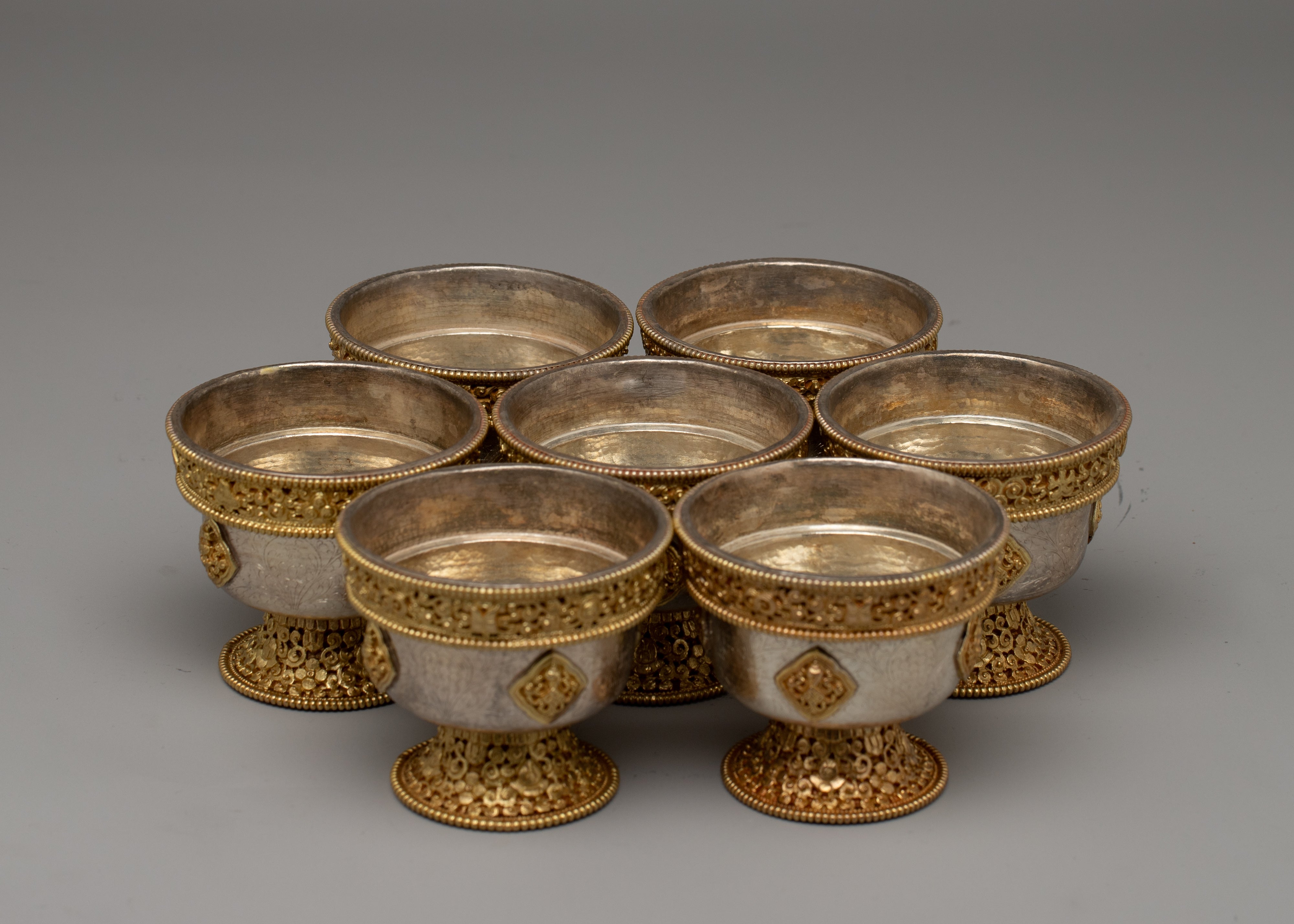Buddhist Water Bowls Set | Ritual Bowls for Creating Peaceful and Sacred Spaces