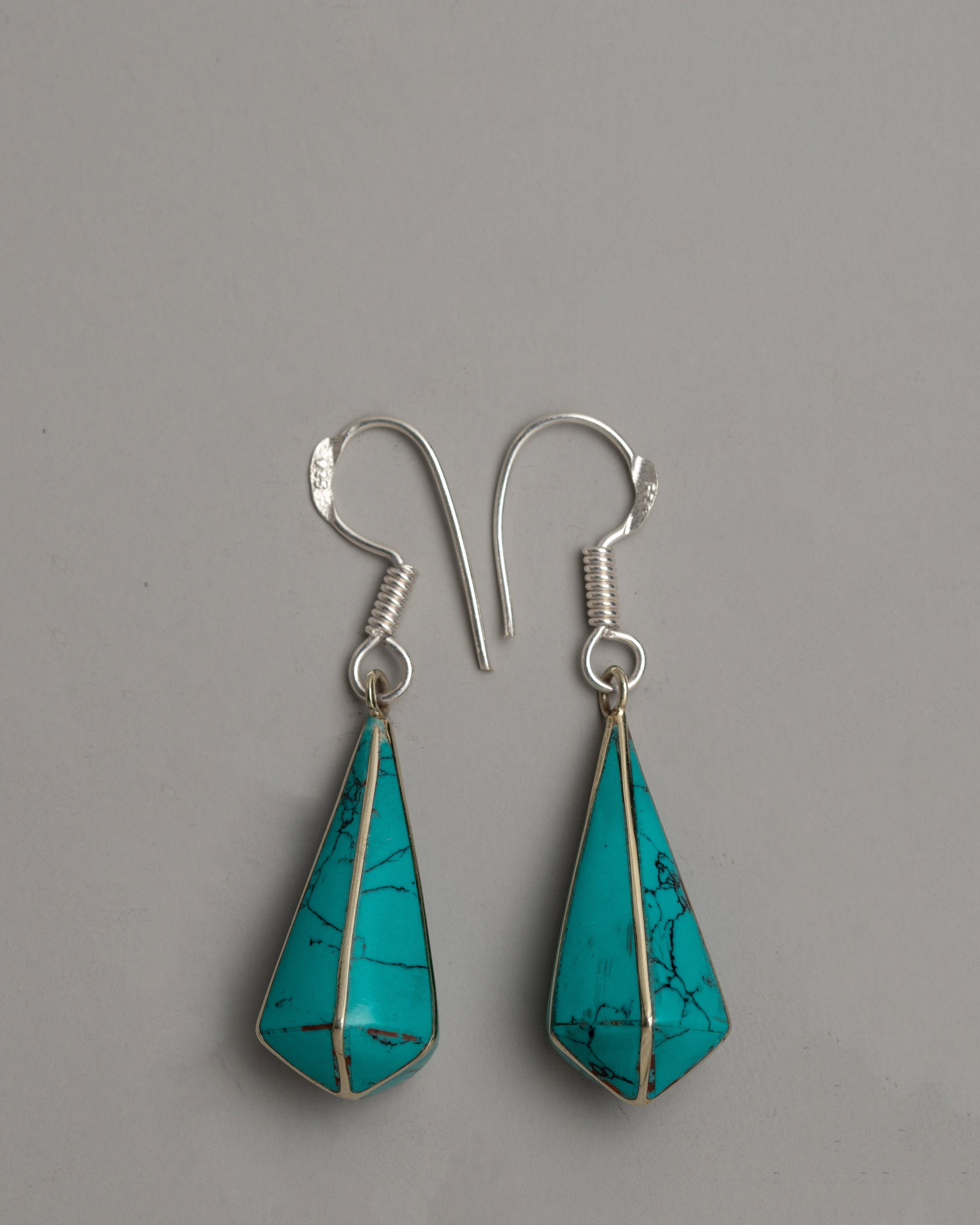Turquoise Earrings Dangle