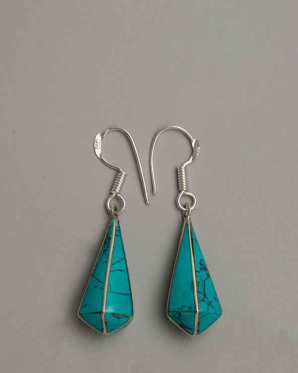 Turquoise Earrings Dangle
