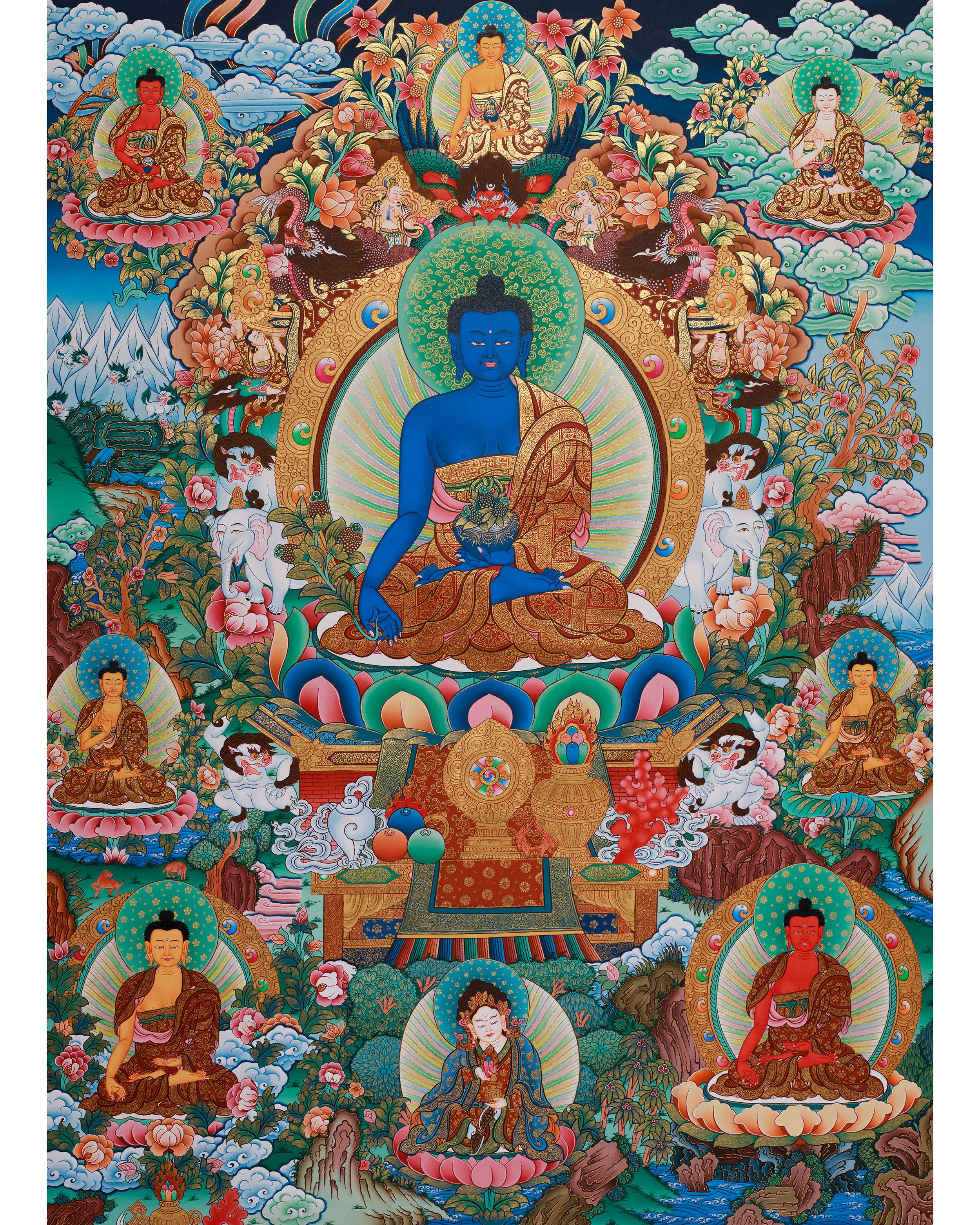 Eight Medicine Buddha