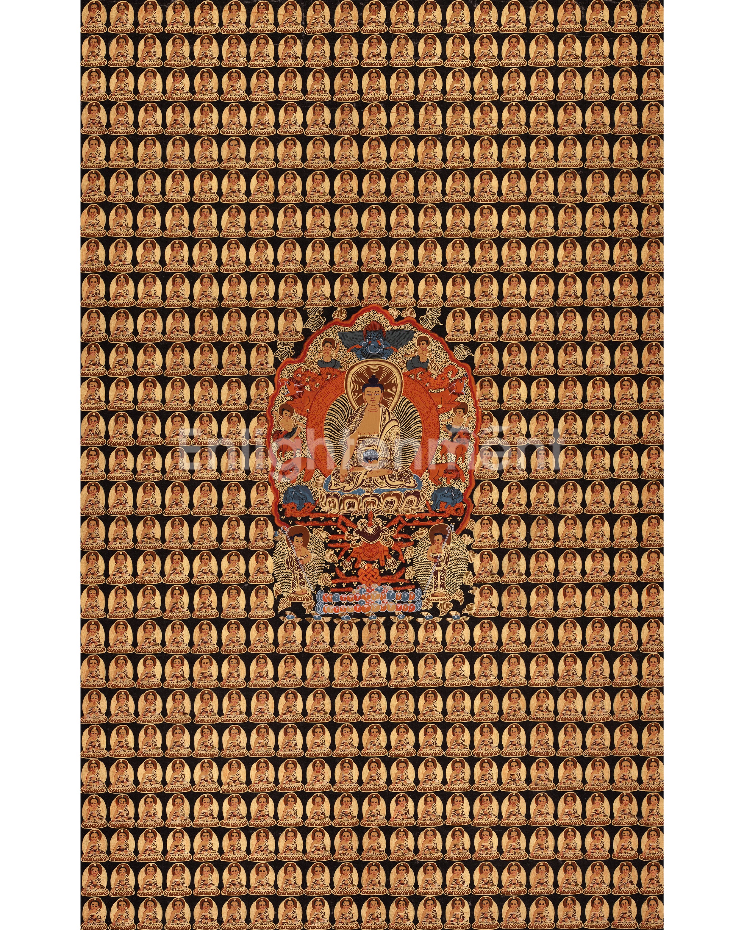 Enlightened Shakyamuni Buddha Art