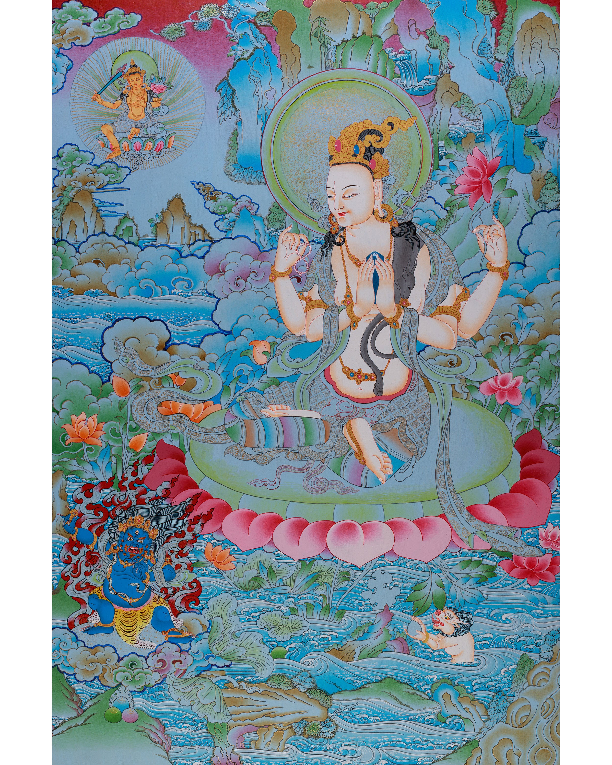 Four Armed Bodhisattva