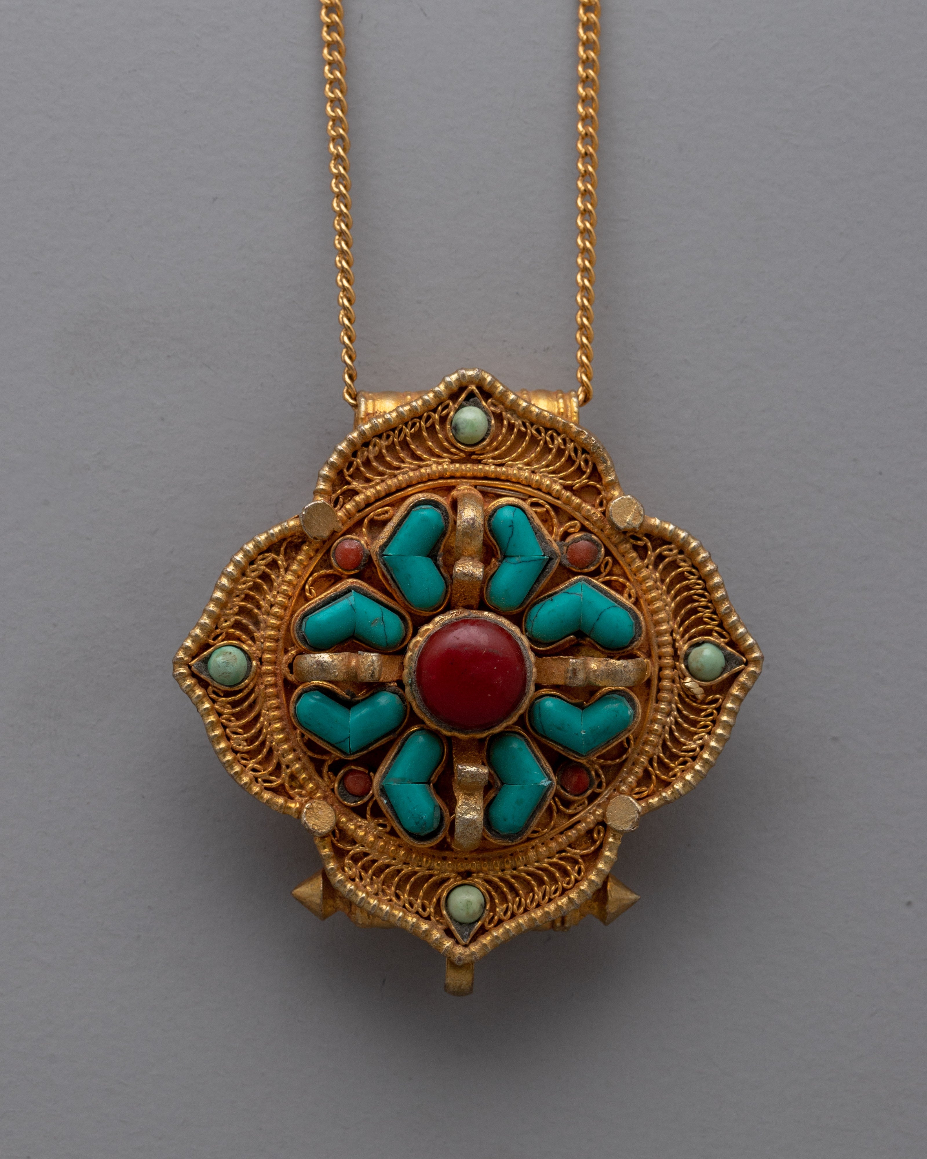 Tibetan Ghau Box Locket