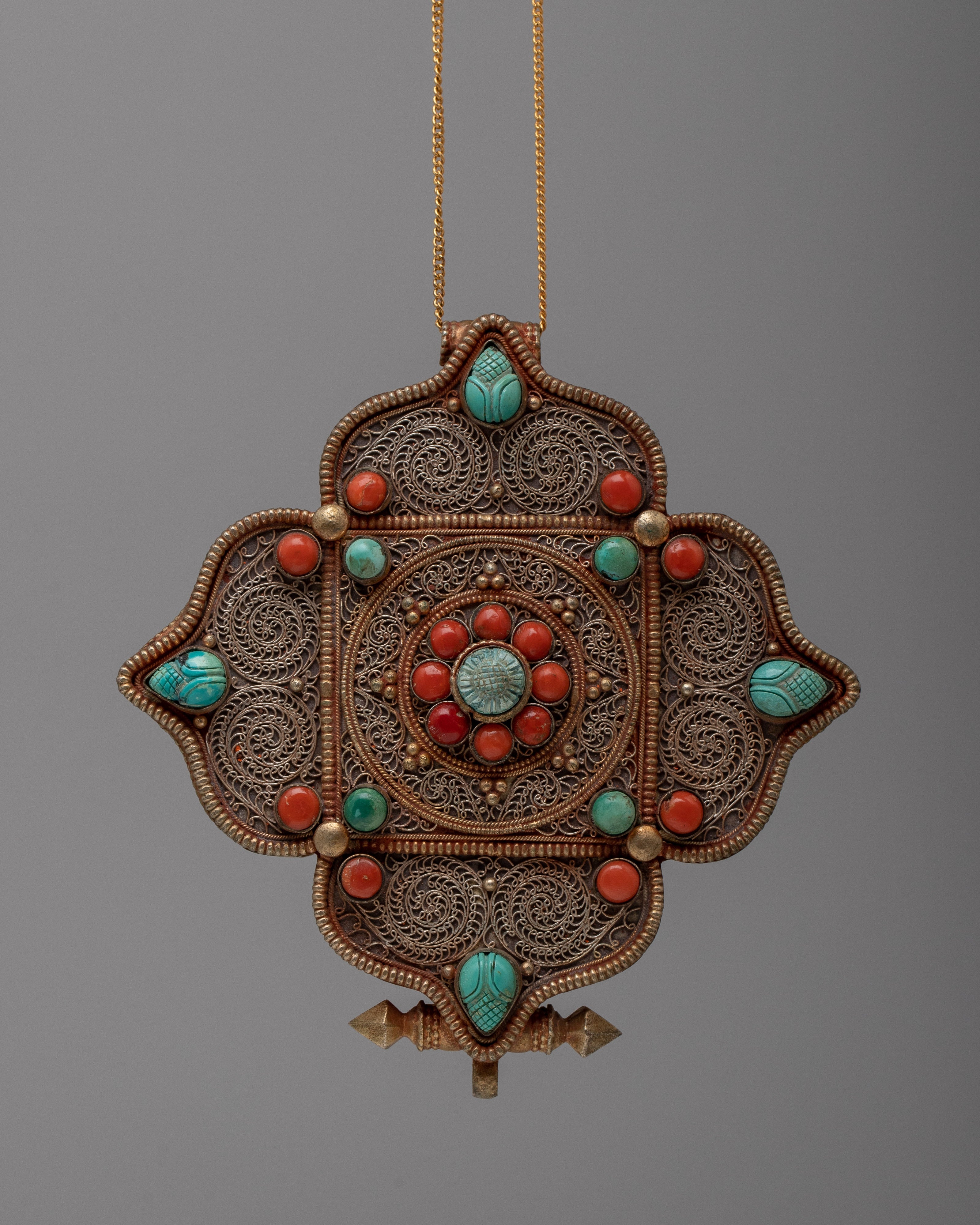 Fine Quality Tibetan Ghau Box
