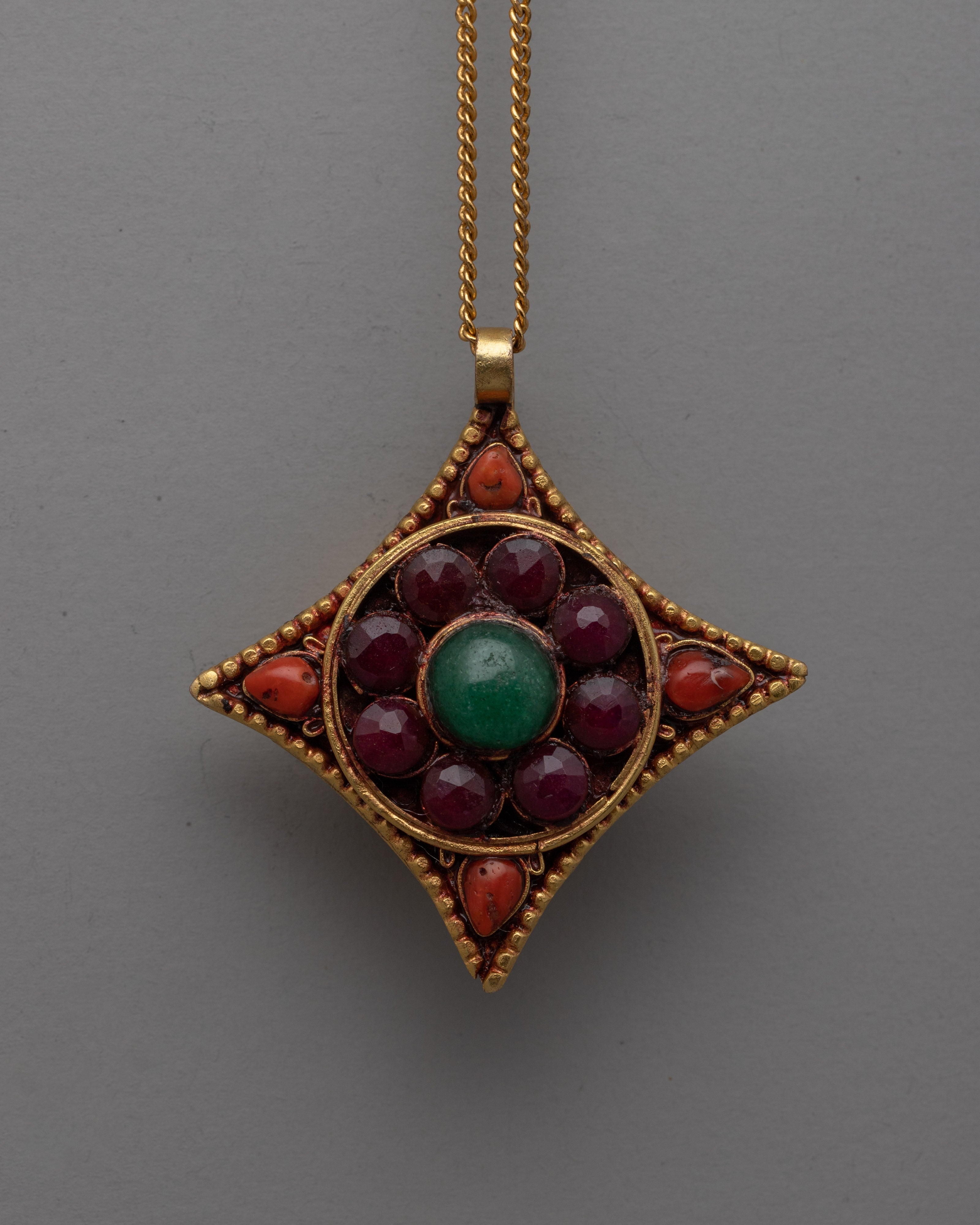 Buddhist Deity Ghau Locket Box