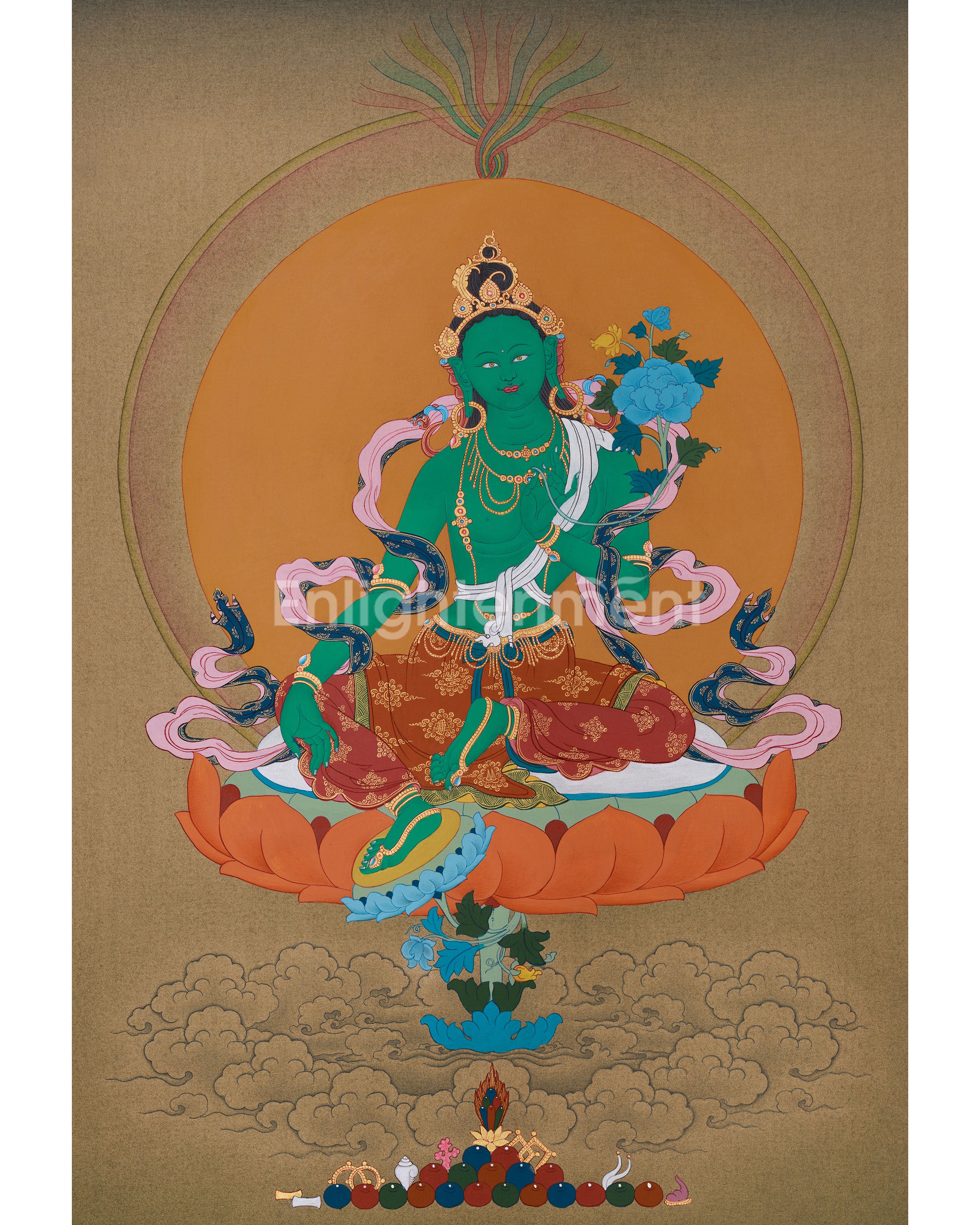 Goddess Green Tara Wall Art