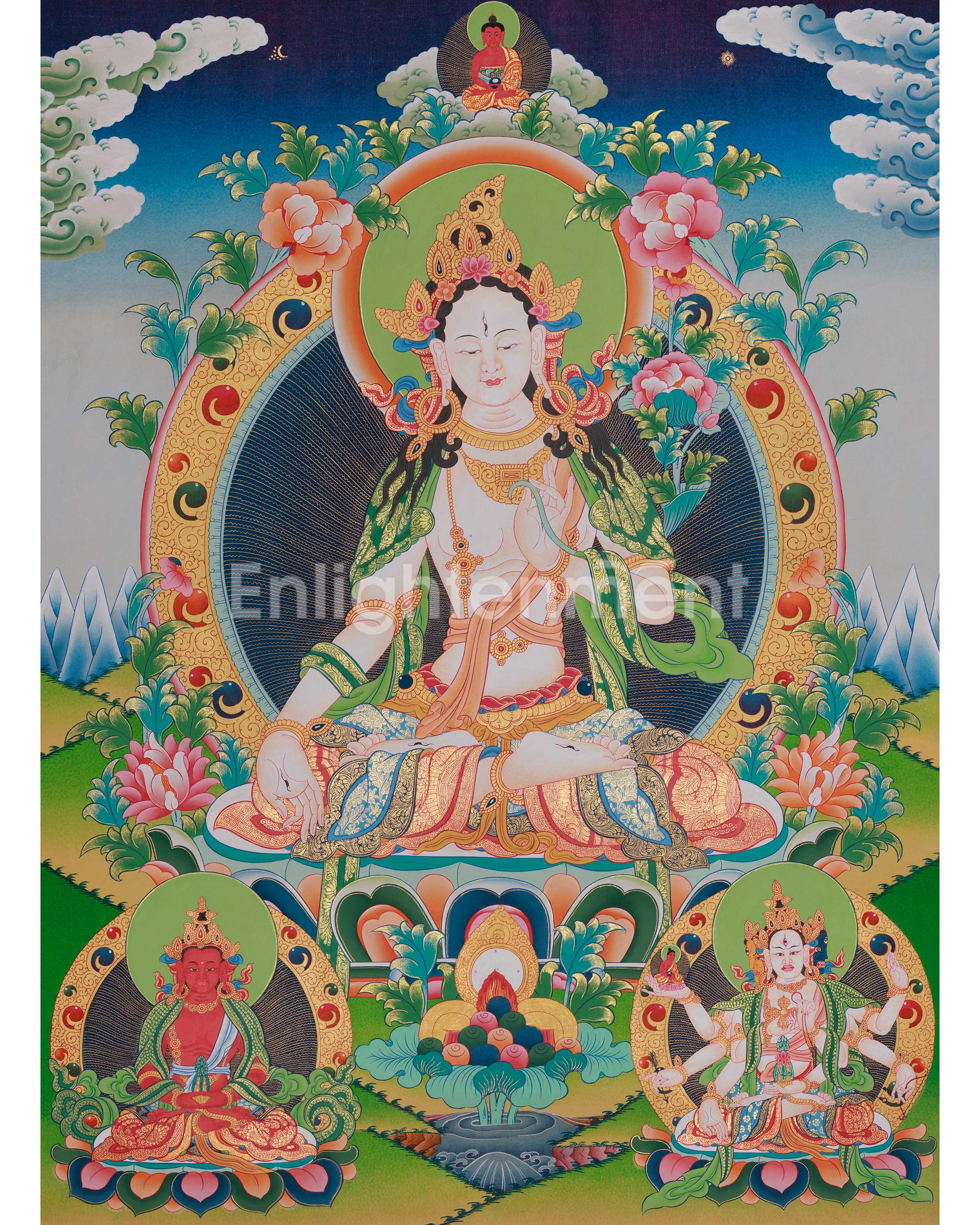 Goddess White Tara Art