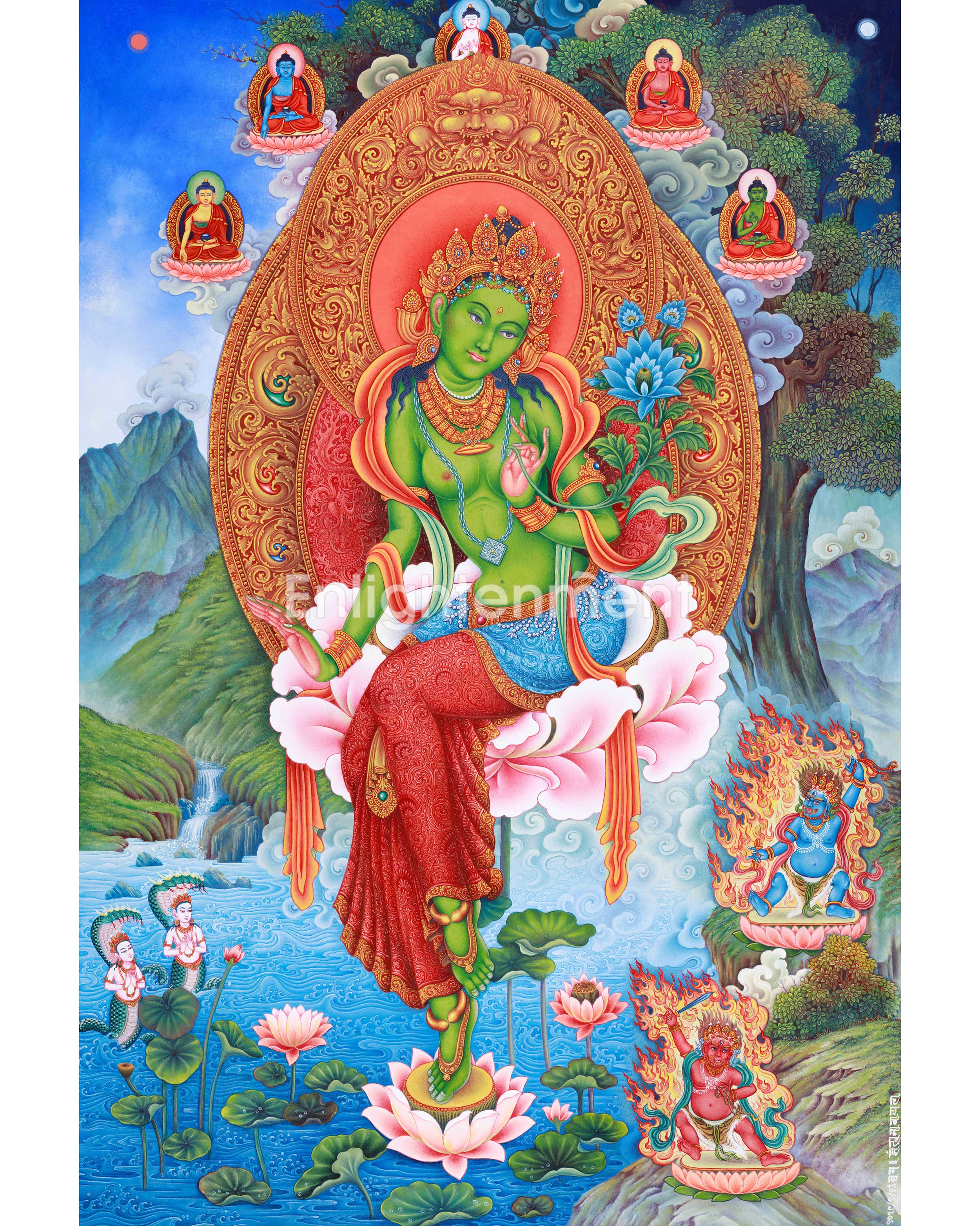green-tara-spiritual-thangka