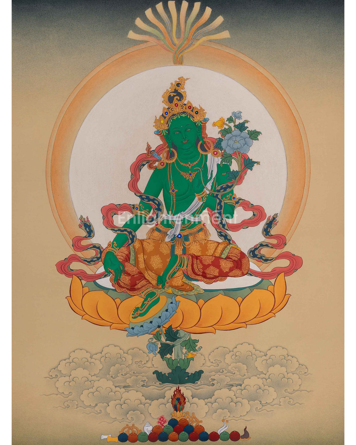 Green Tara Himalayan Artwork