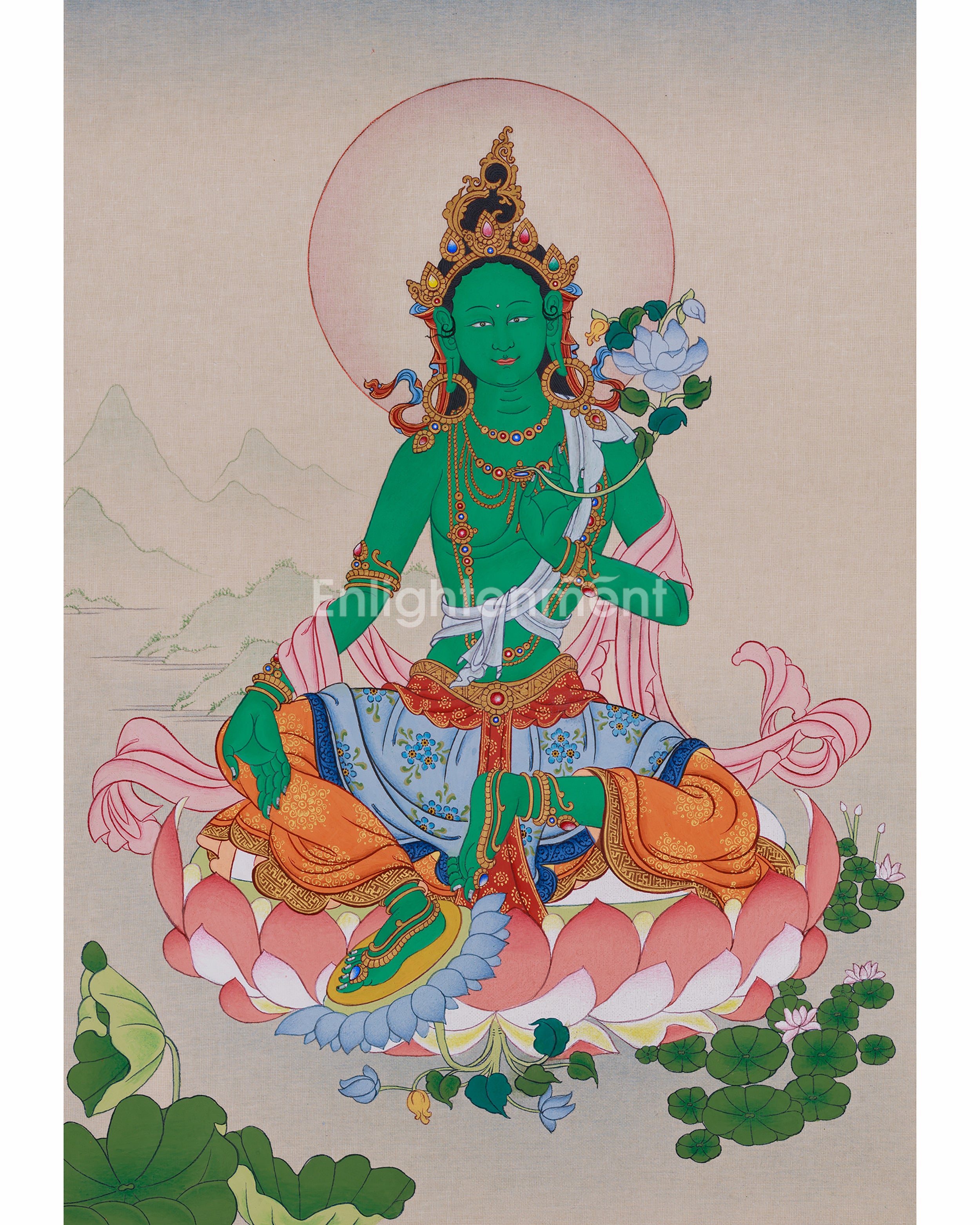 Green Tara, The Compassionate Bodhisattva