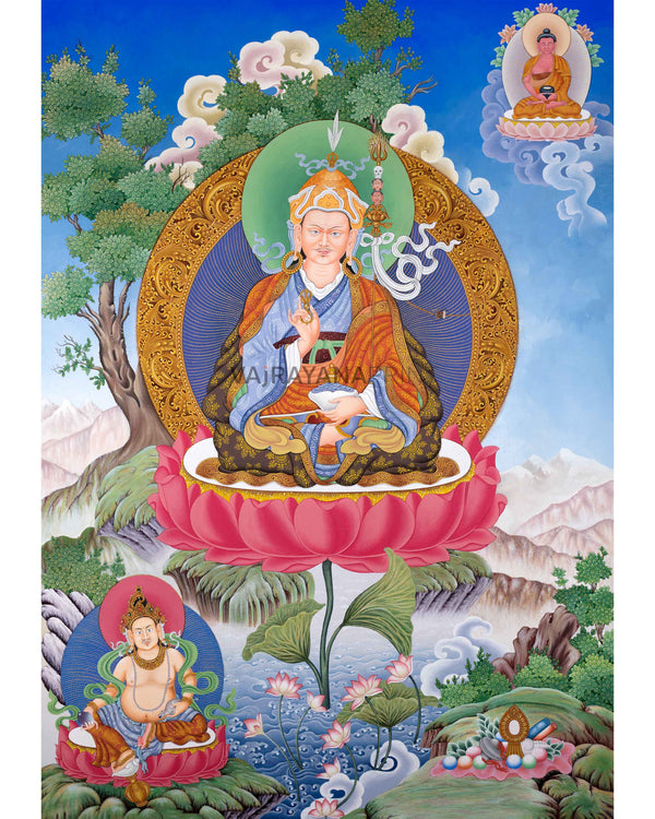 Guru Rinpoche Thangka Print