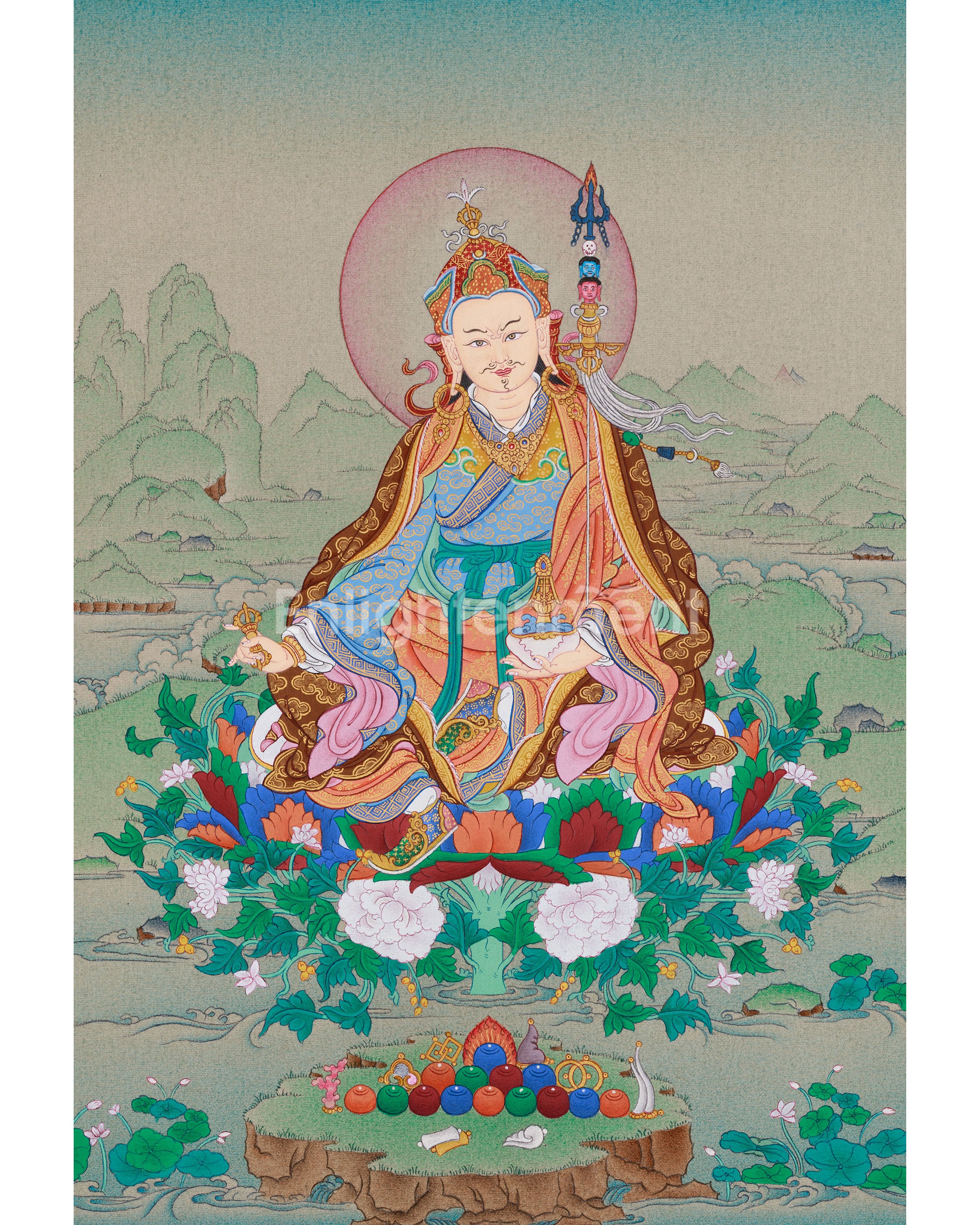 Traditional Guru Rinpoche Artwork