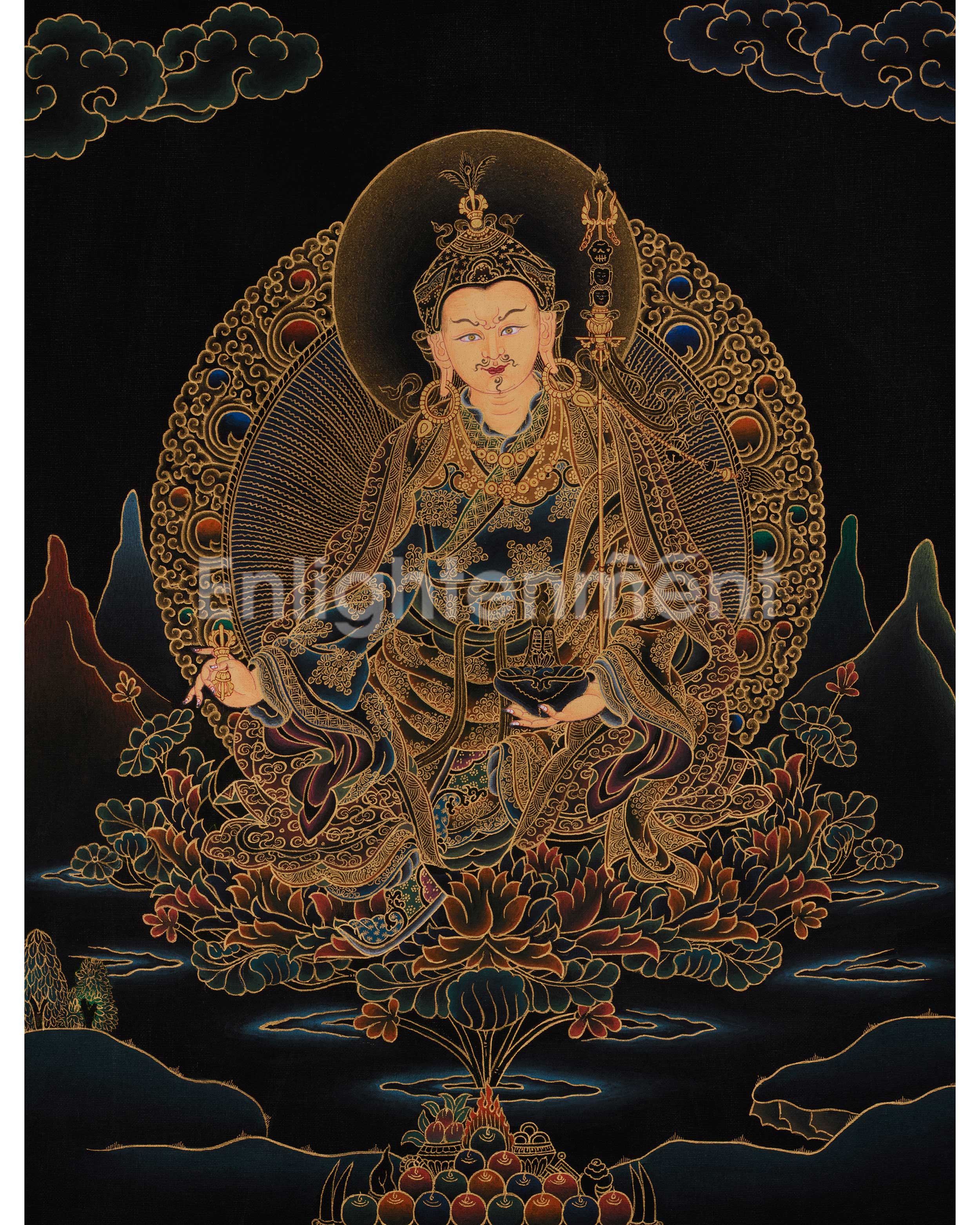 Guru Rinpoche Meditation Art