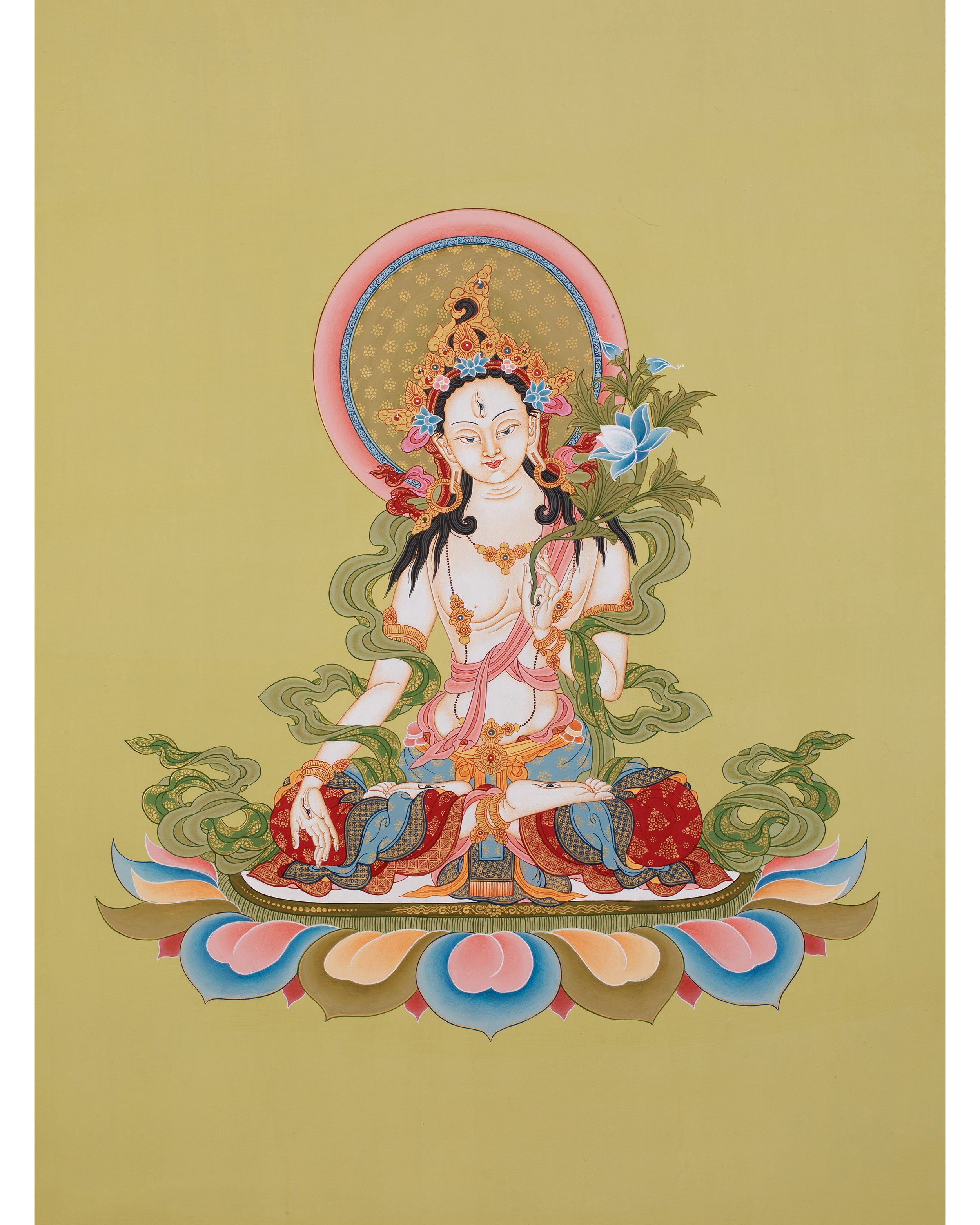 Healing Deity White Tara