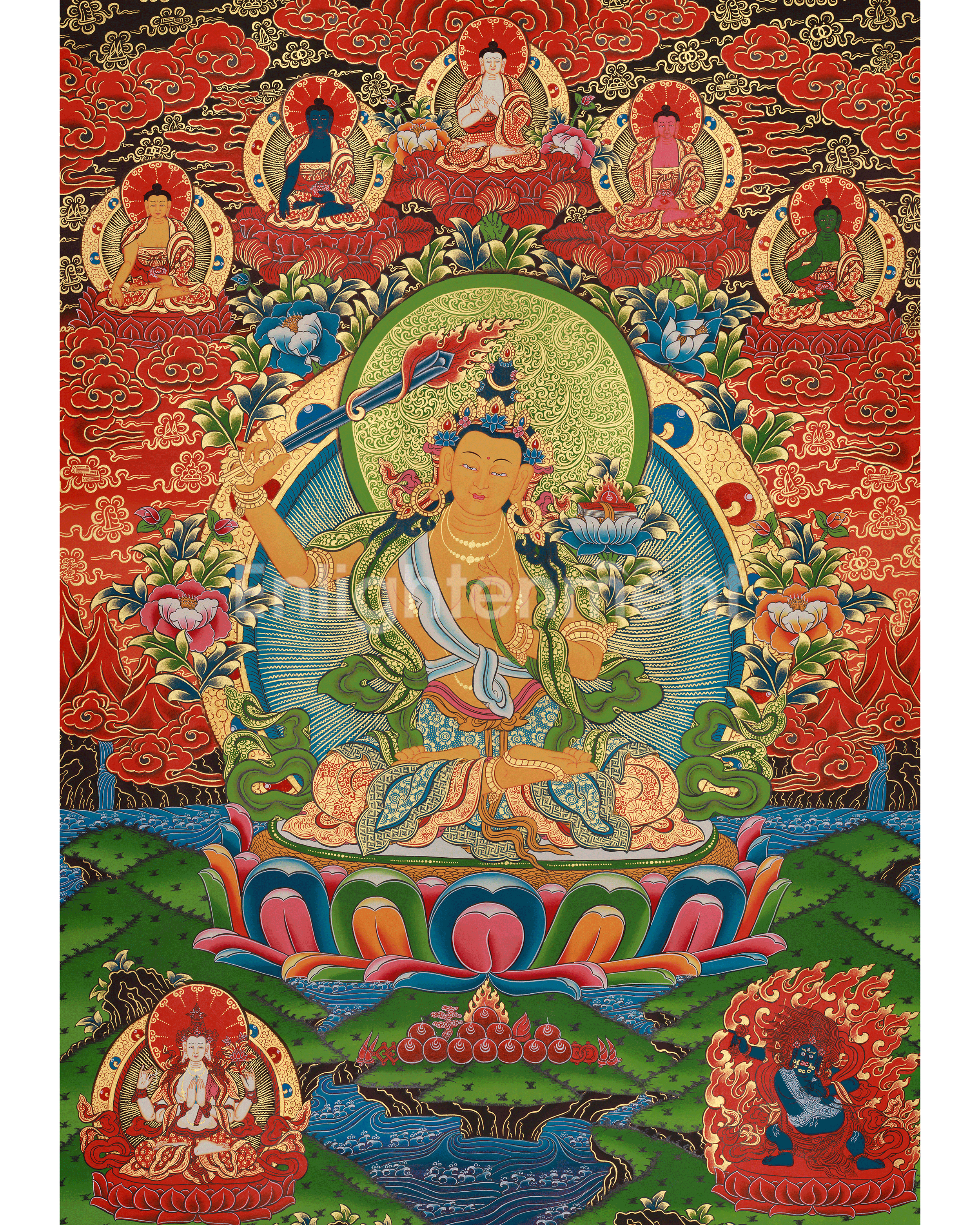 Himalayan Art of Manjushri