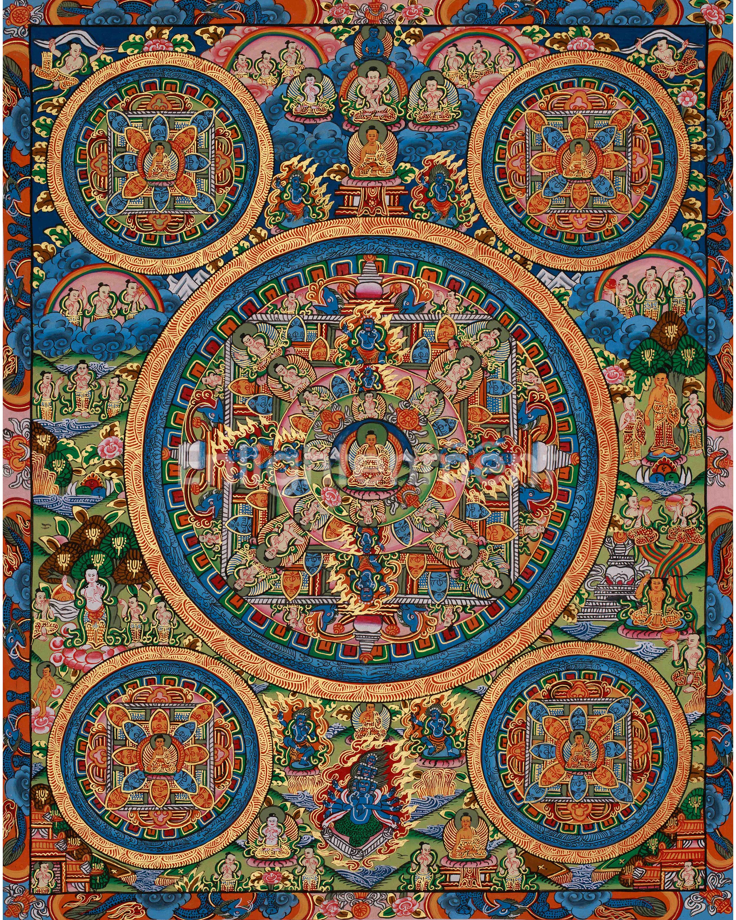 Himalayan Buddha Mandala Artwork
