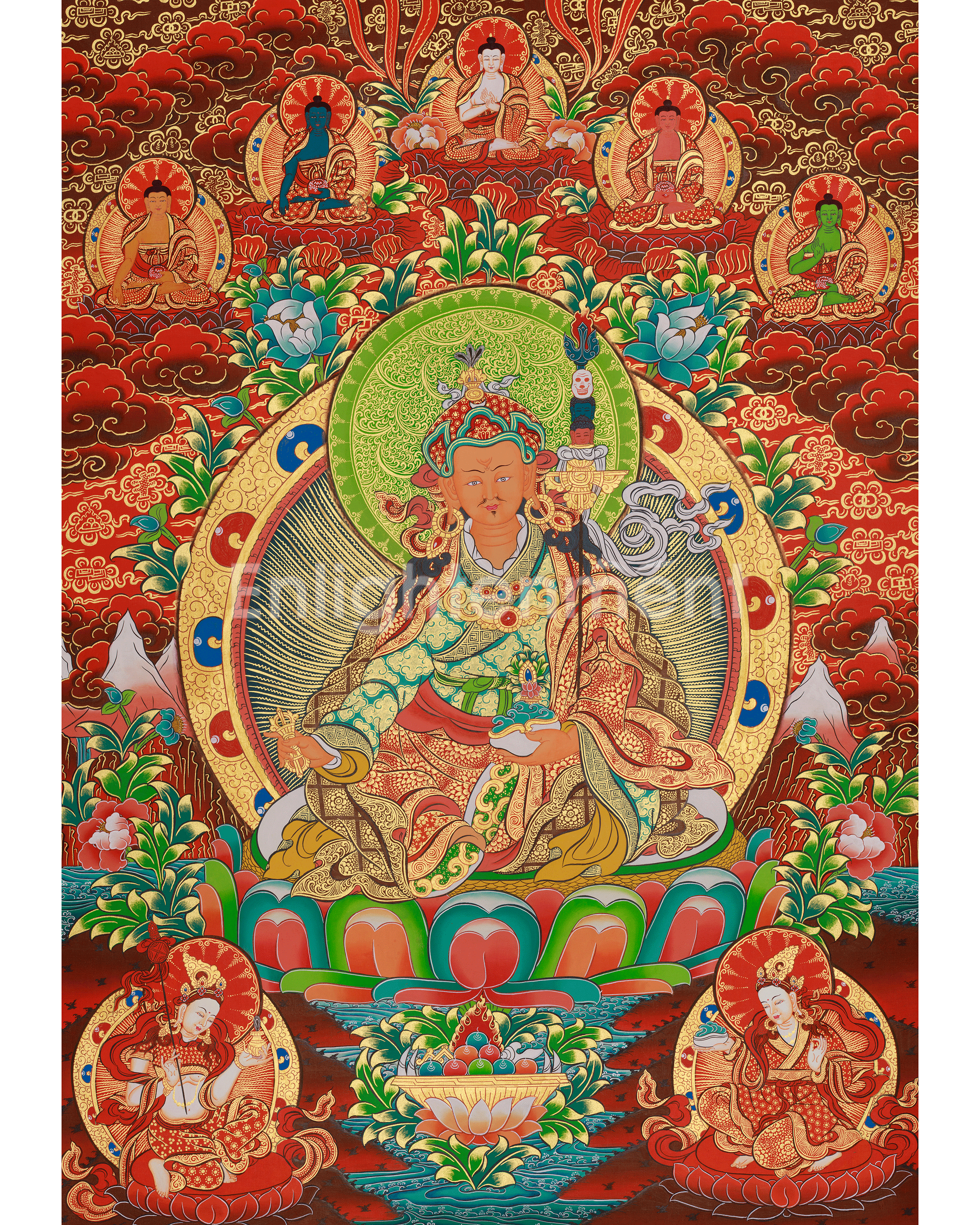 Himalayan Guru Rinpoche Art