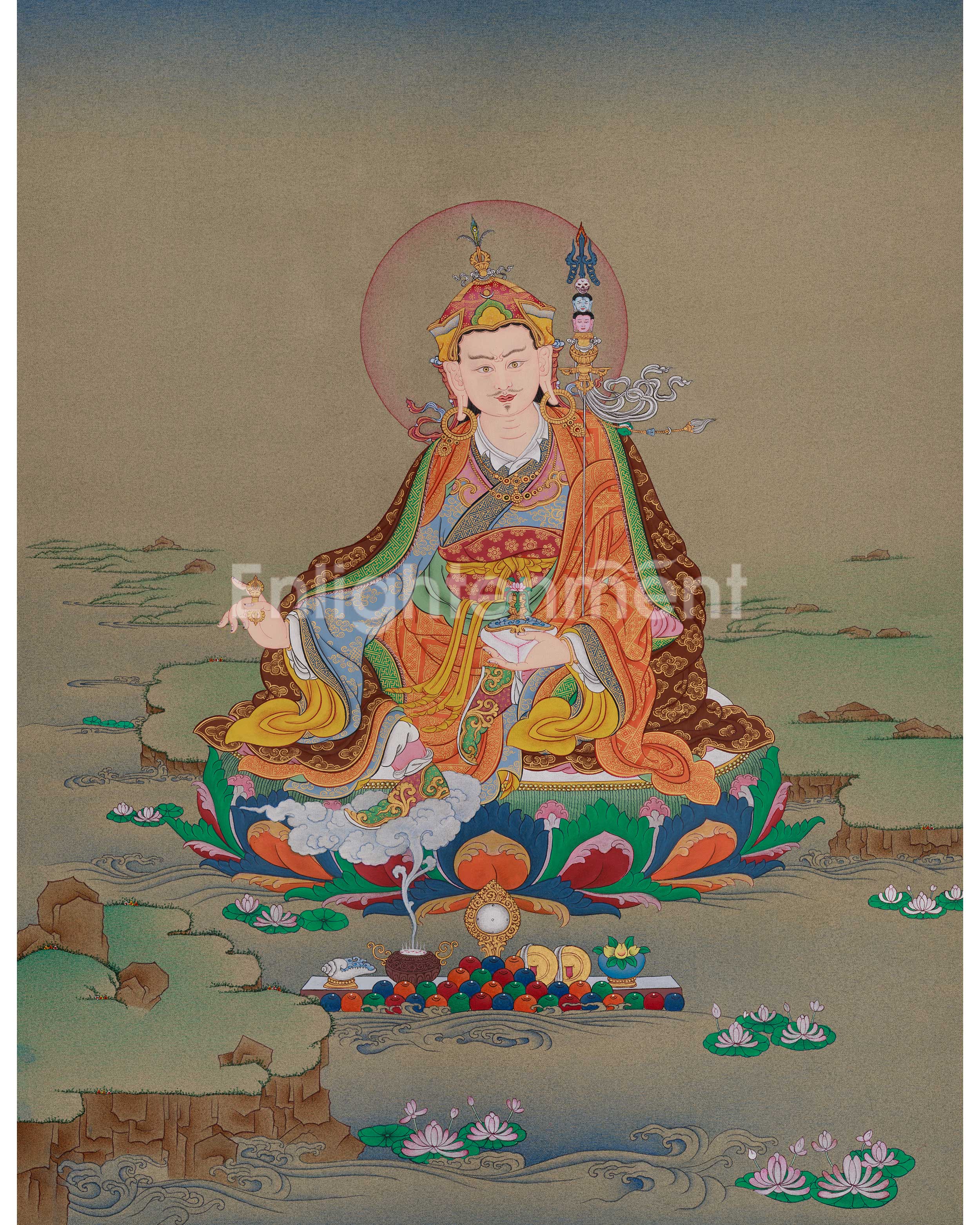 Himalayan Guru Rinpoche Artwork