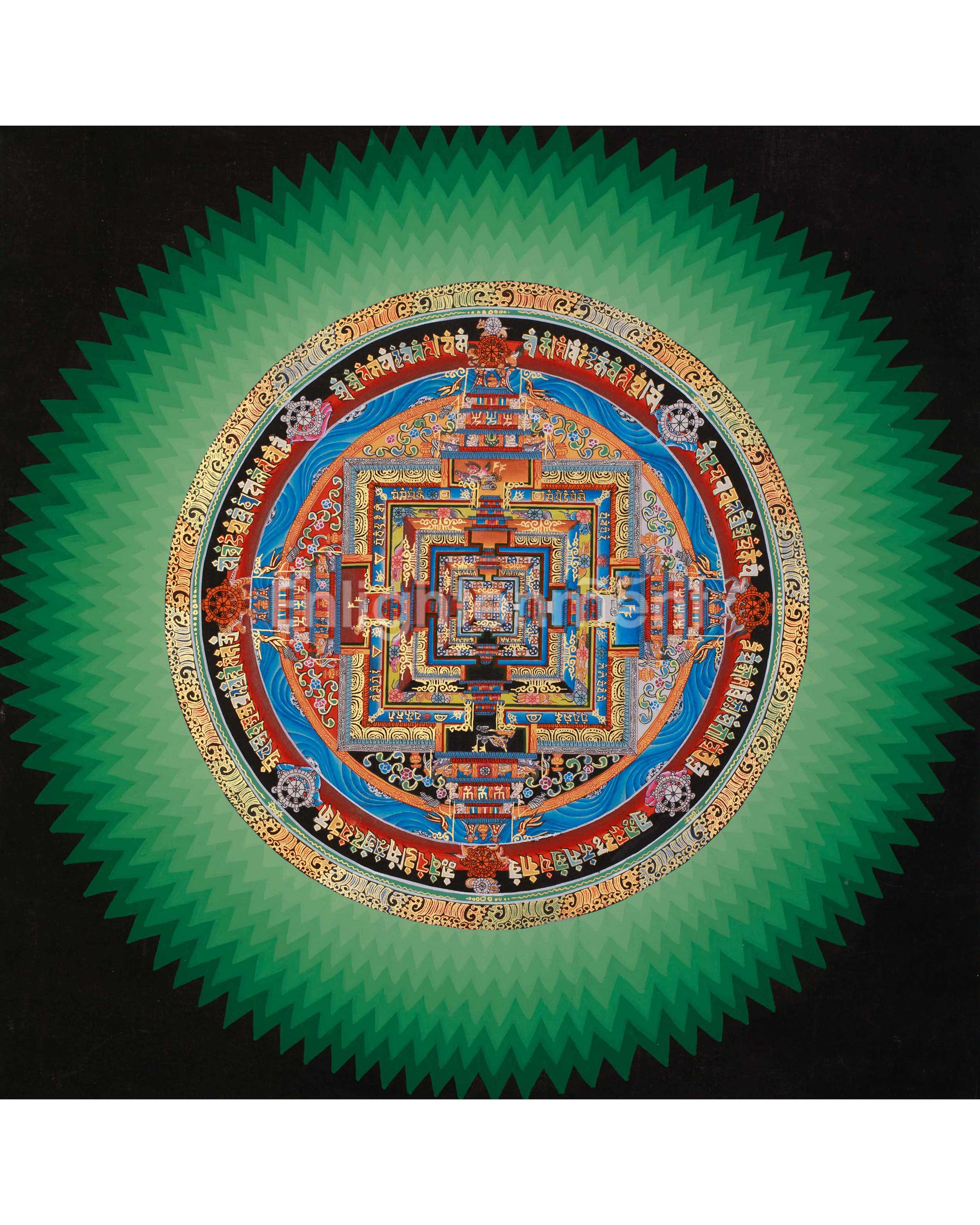 Himalayan Kalachakra Mandala Artwork