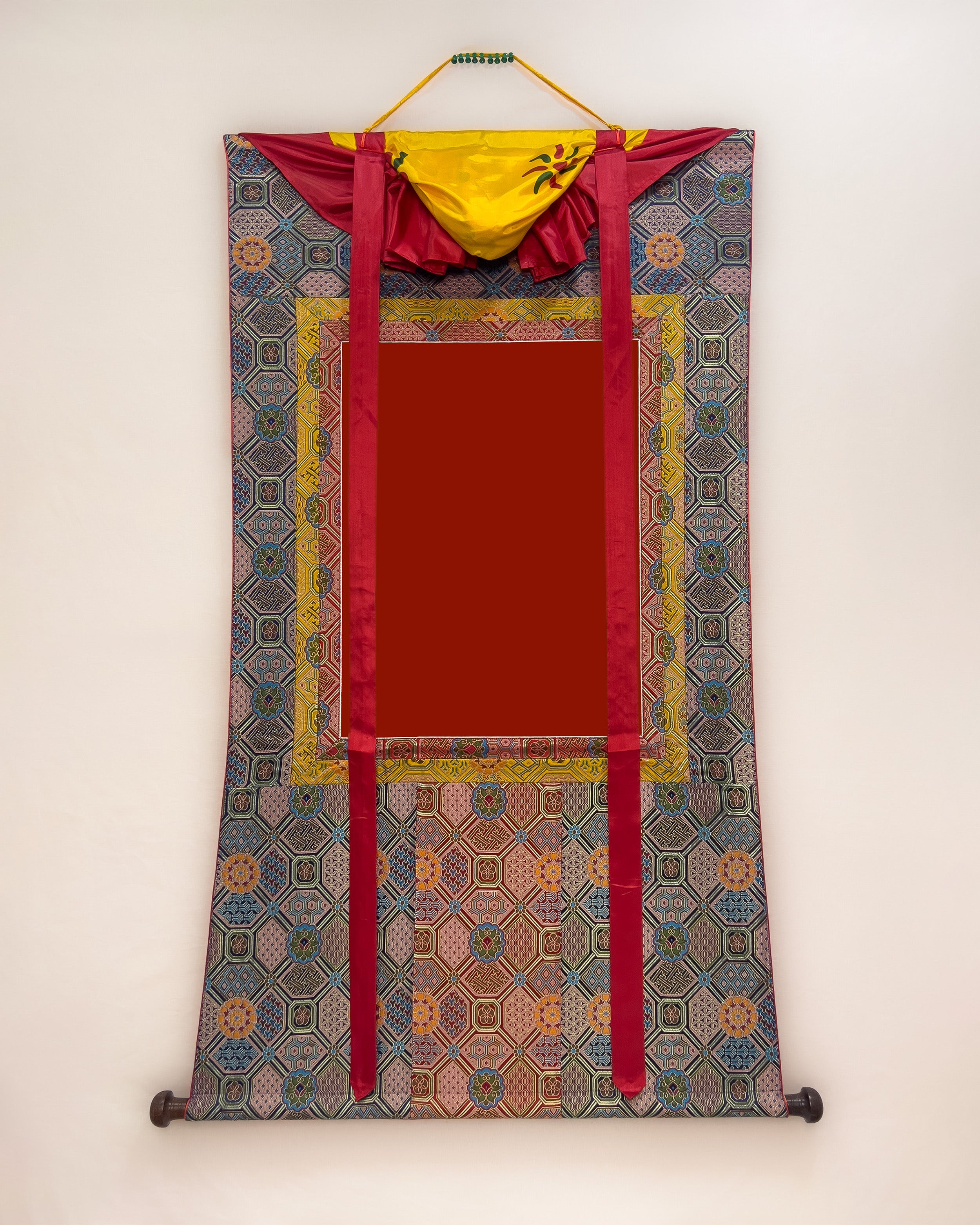 Pure Khadi Silk Brocade