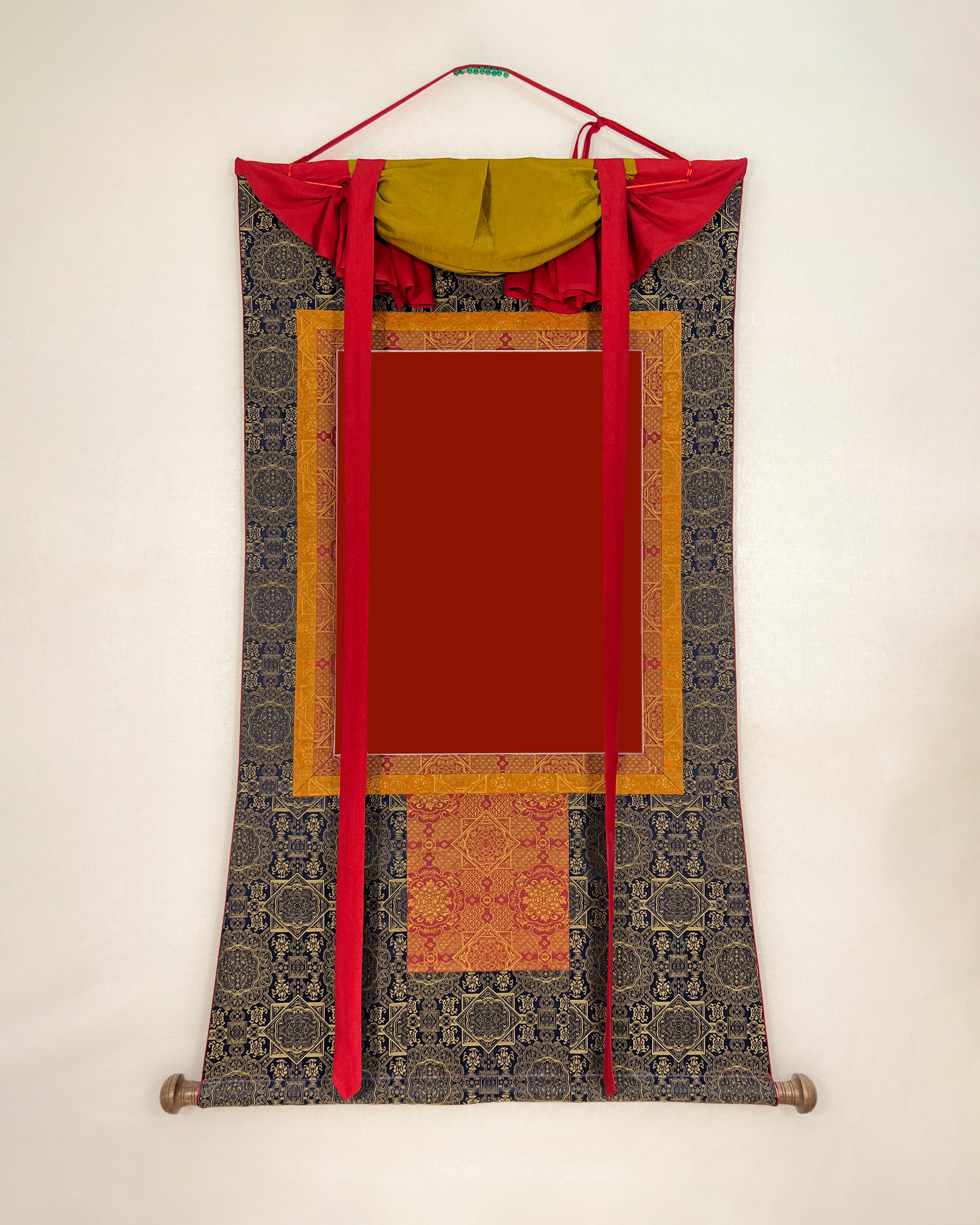 Premium Traditional Gold Brocade | Cut Designee | Premium Veil