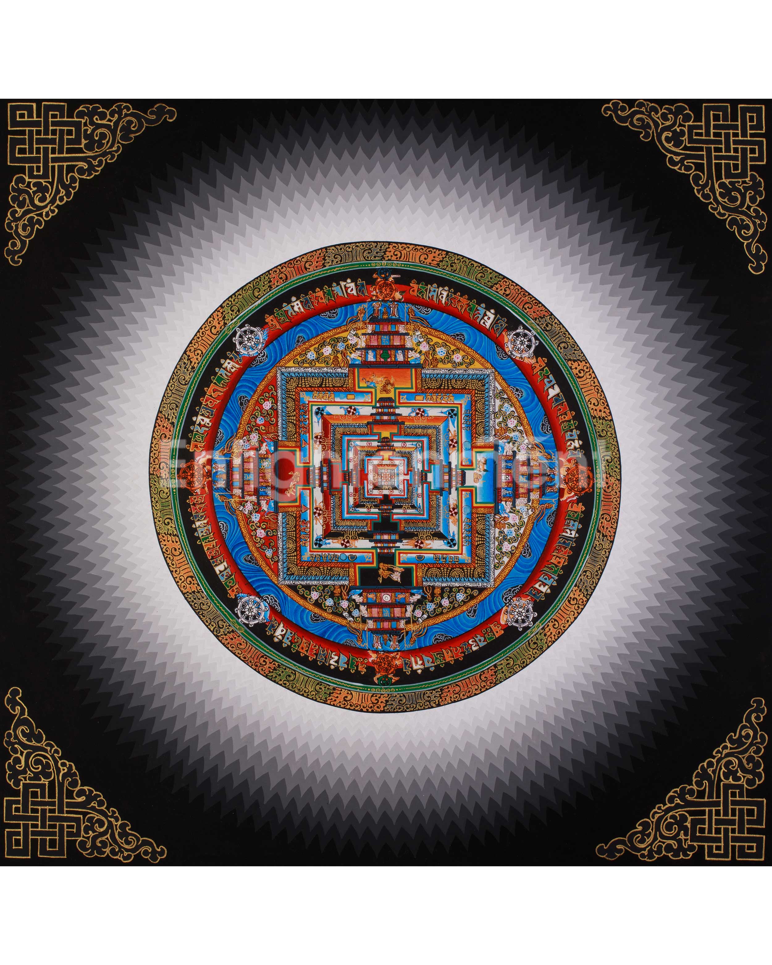 Kalachakra Mandala Spiritual Art